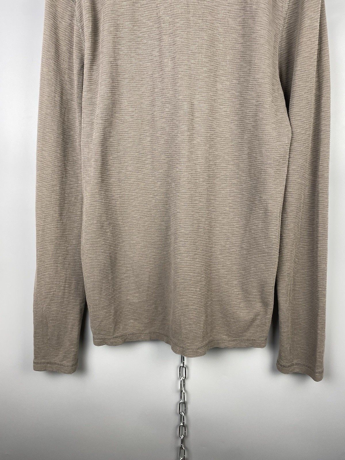 Allsaints Allsaints Cotton Waffle Knit Casual Clash Polo Shirt Size US M / EU 48-50 / 2 - 13 Thumbnail