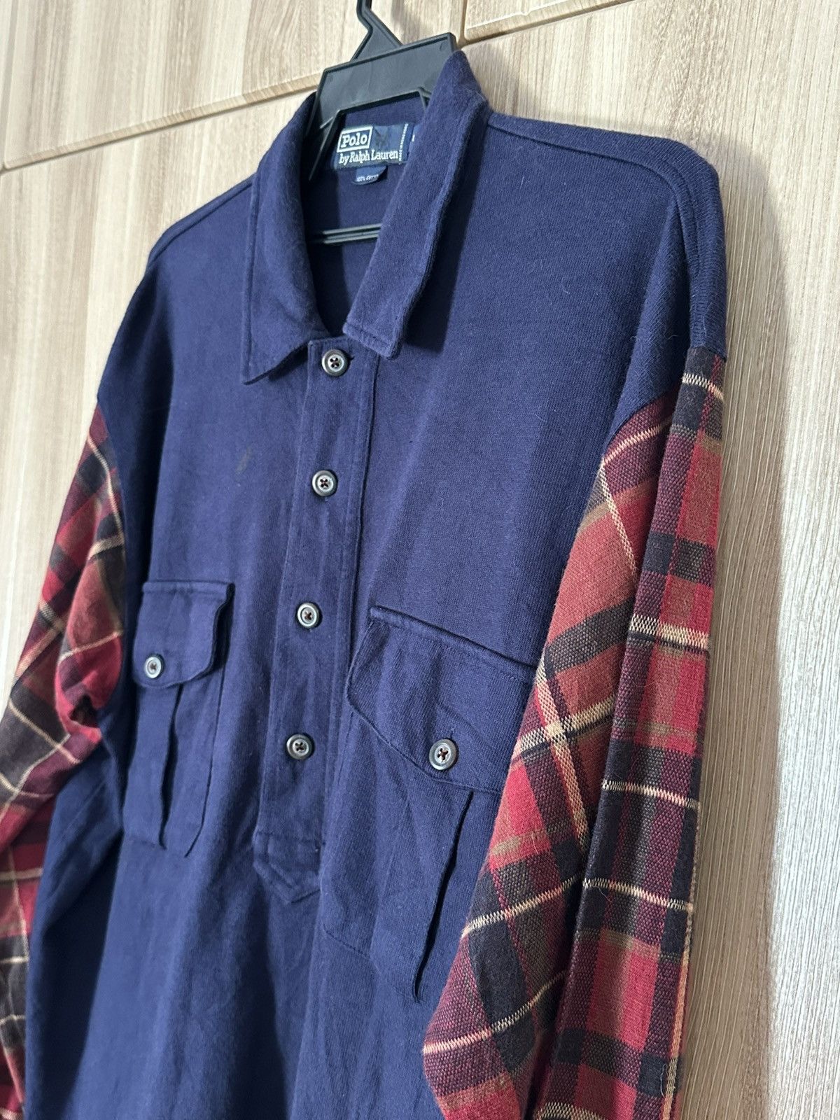 Polo Ralph Lauren × Ralph Lauren Sport × Vintage Vintage Ralph Lauren Sportsman Pullover Polo Shirt Size US L / EU 52-54 / 3 - 2 Thumbnail