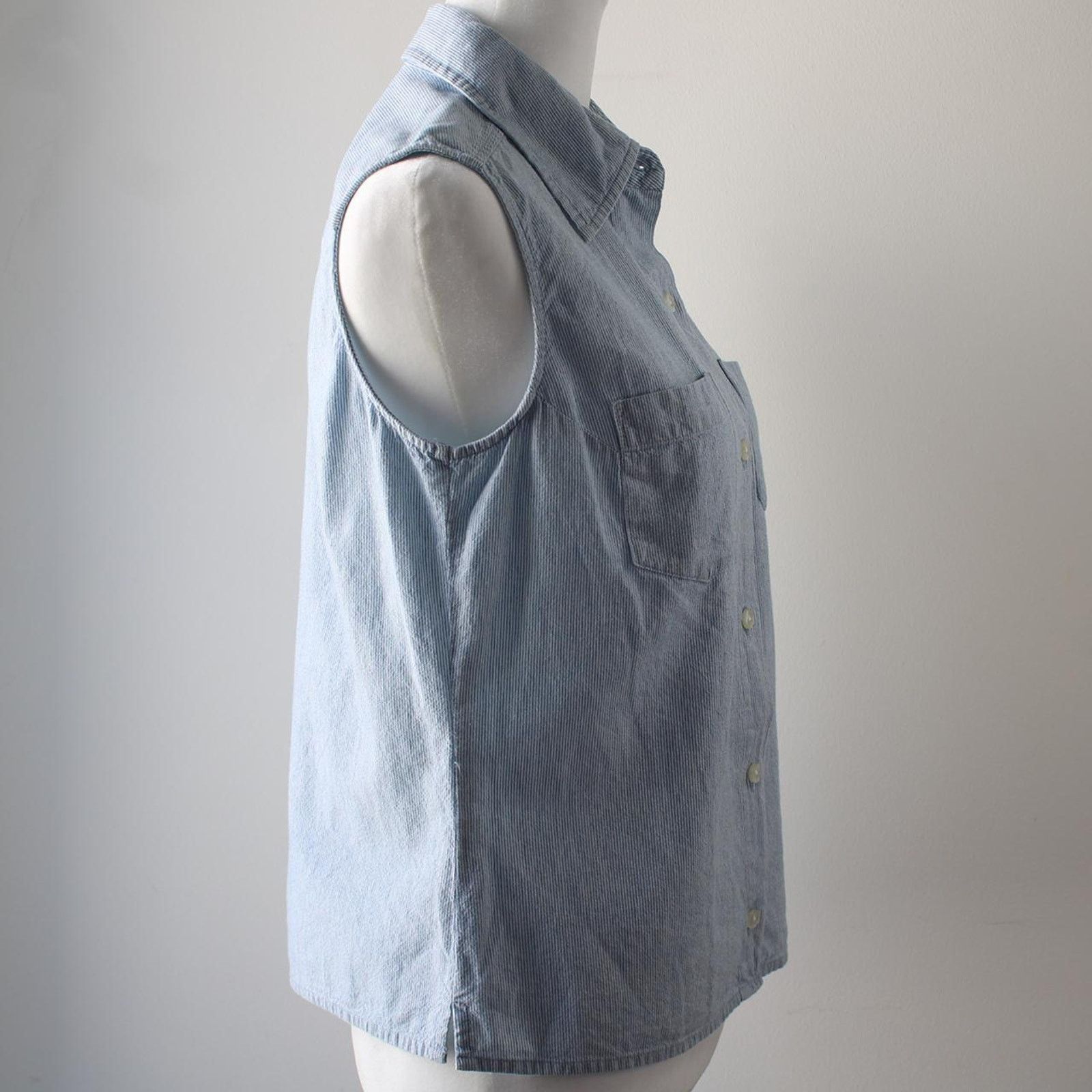 Disney Light blue striped vintage 90s Size US S / EU 44-46 / 1 - 3 Thumbnail