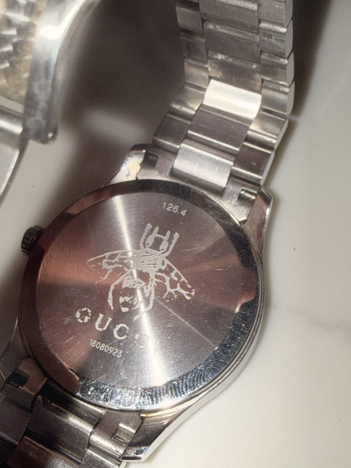 Gucci Steel Gucci Snake Watch Size ONE SIZE - 9 Thumbnail