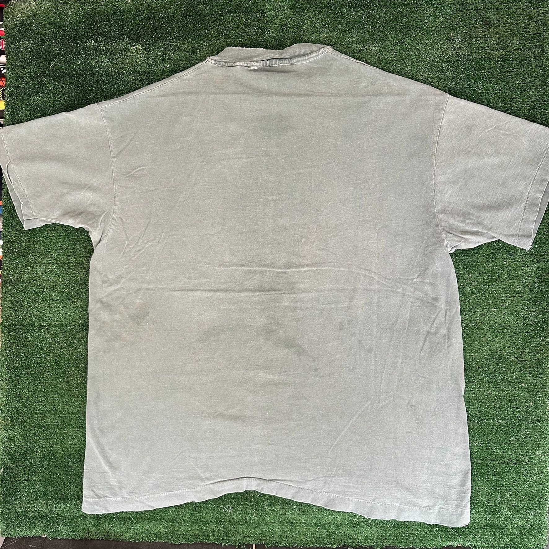 Anvil Vintage 90s Sunflower Floral Art T-Shirt Wildlife Nature Sin Size US XL / EU 56 / 4 - 5 Thumbnail