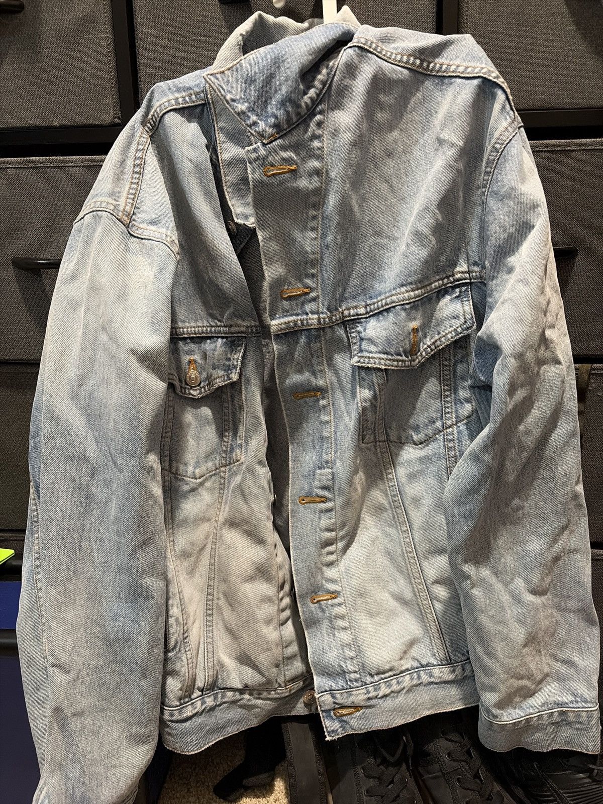Balenciaga Balenciaga Denim jacket size 48 Size US M / EU 48-50 / 2 - 4 Thumbnail