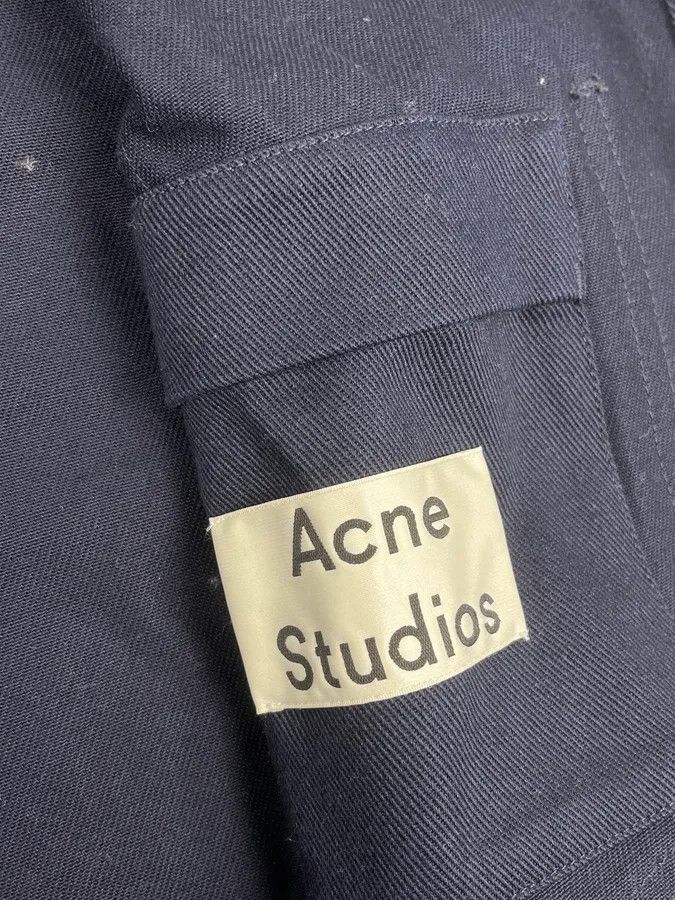 Acne Studios SS2017 Acne Studios Navy Worker Classy Jacket Size US M / EU 48-50 / 2 - 9 Thumbnail