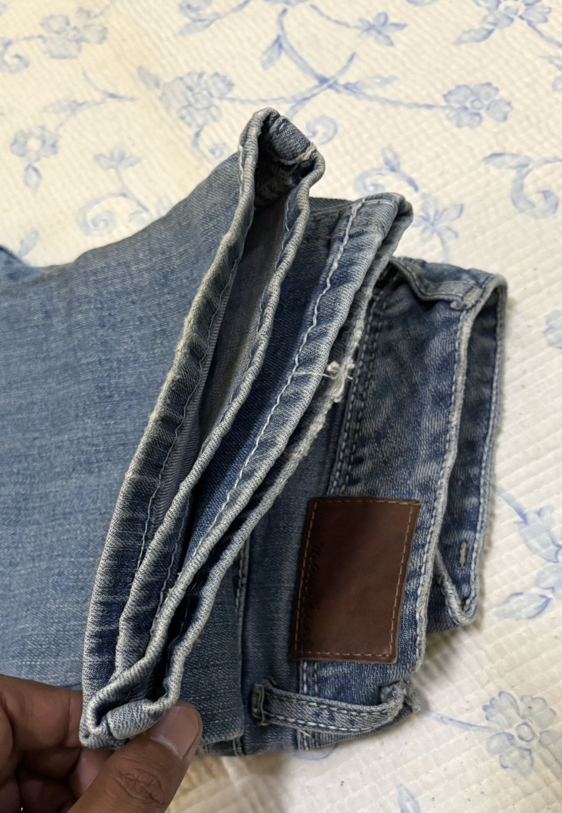 Vintage Maurices Streetwear Jeans Flared Denim Size US 31 - 16 Thumbnail