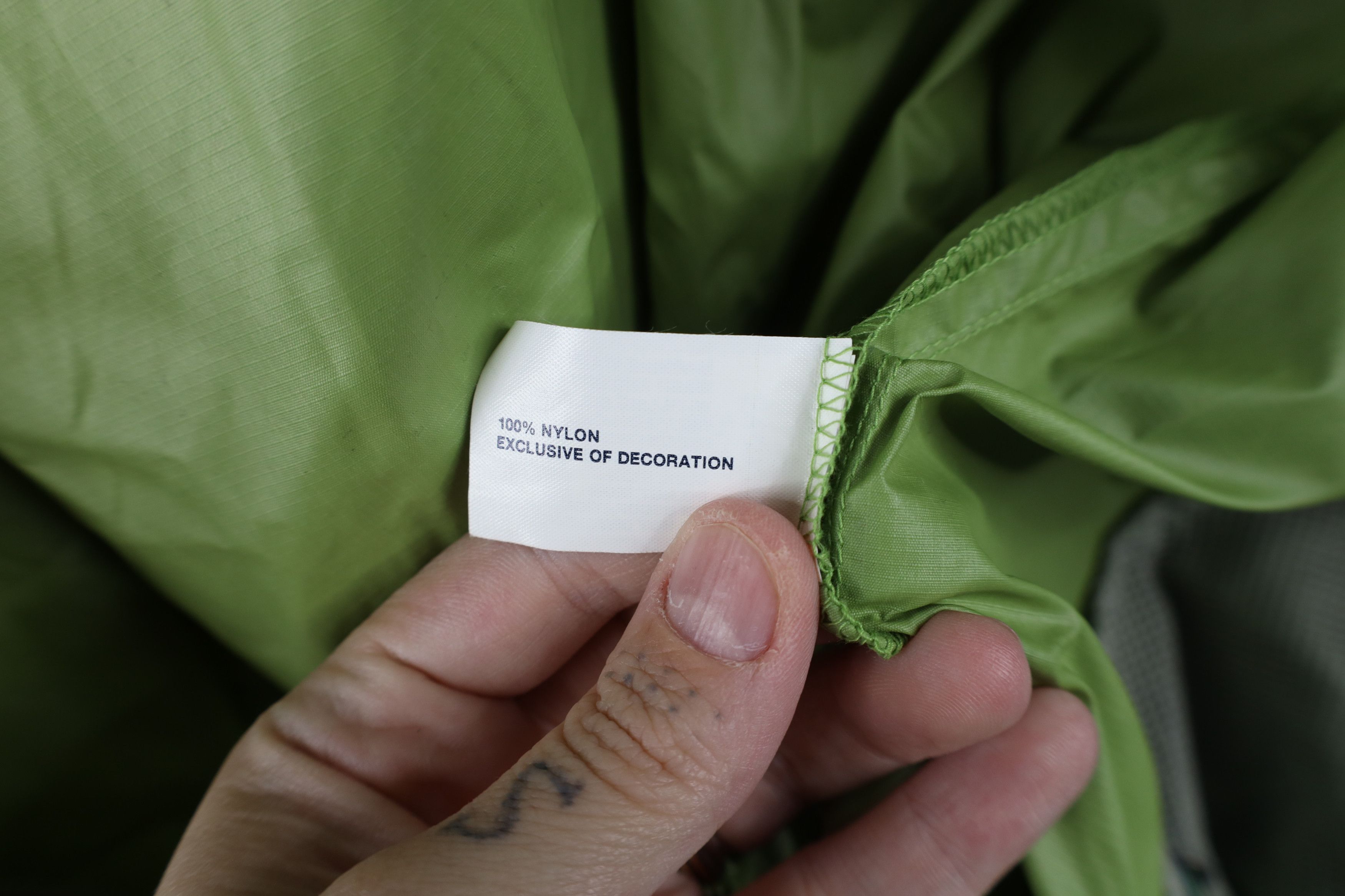 Gap Vintage Gap Packable Hooded Windbreaker Rain Jacket Lime Size US XXL / EU 58 / 5 - 13 Thumbnail
