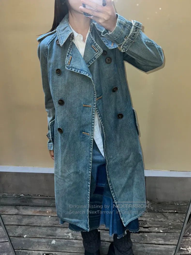 Junya Watanabe Junya Watanabe Denim trench coat Size XS / US 0-2 / IT 36-38 - 3 Thumbnail