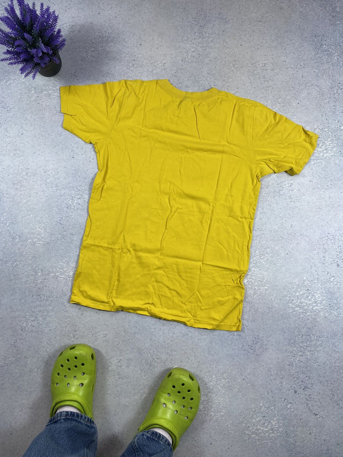 Carhartt × Carhartt Wip Vintage Carhartt Men’s Yellow T-Shirt with Big Logo small Size US S / EU 44-46 / 1 - 7 Thumbnail