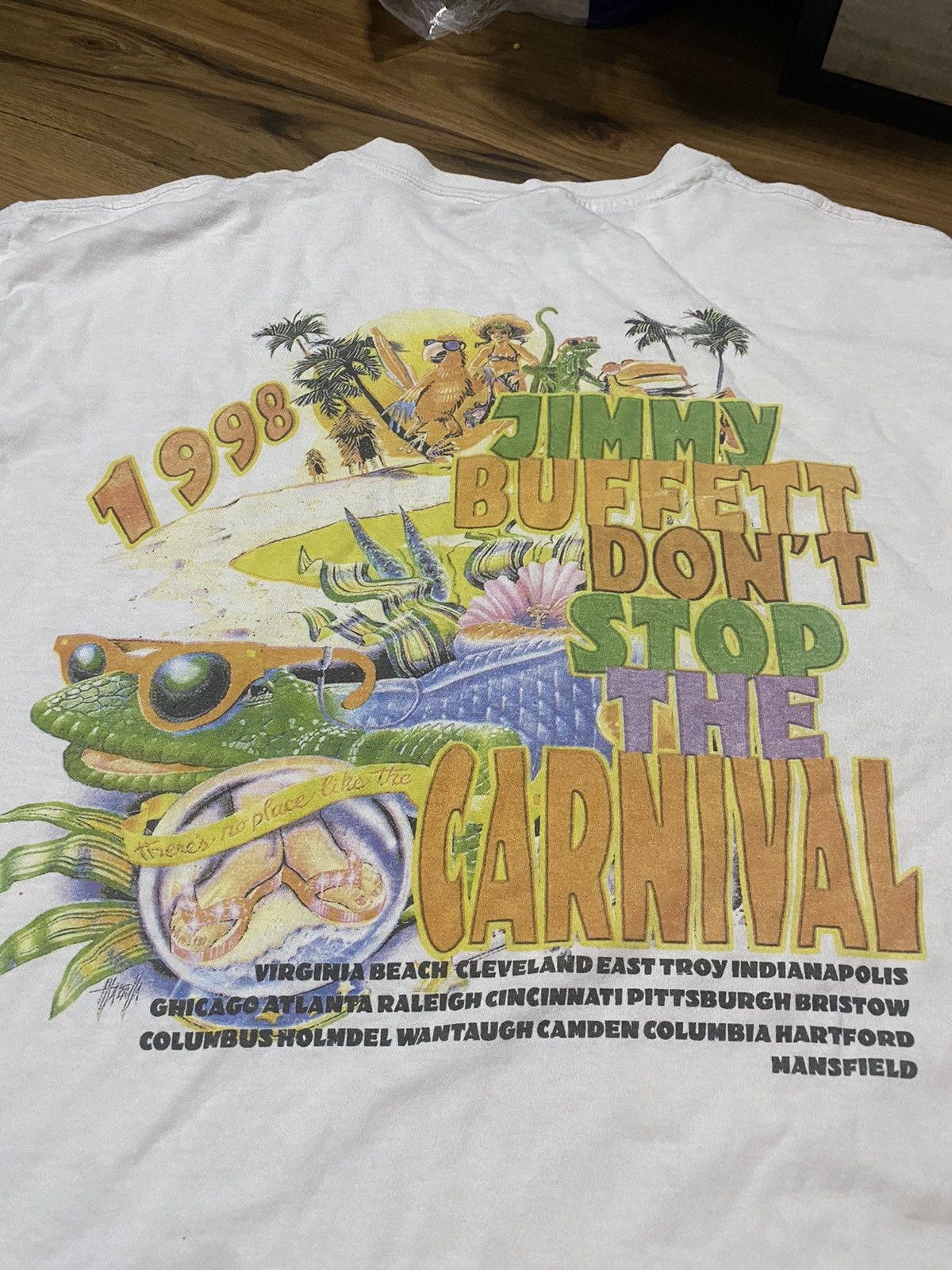 Vintage Vintage Jimmy Buffett Shirt Size US L / EU 52-54 / 3 - 9 Thumbnail