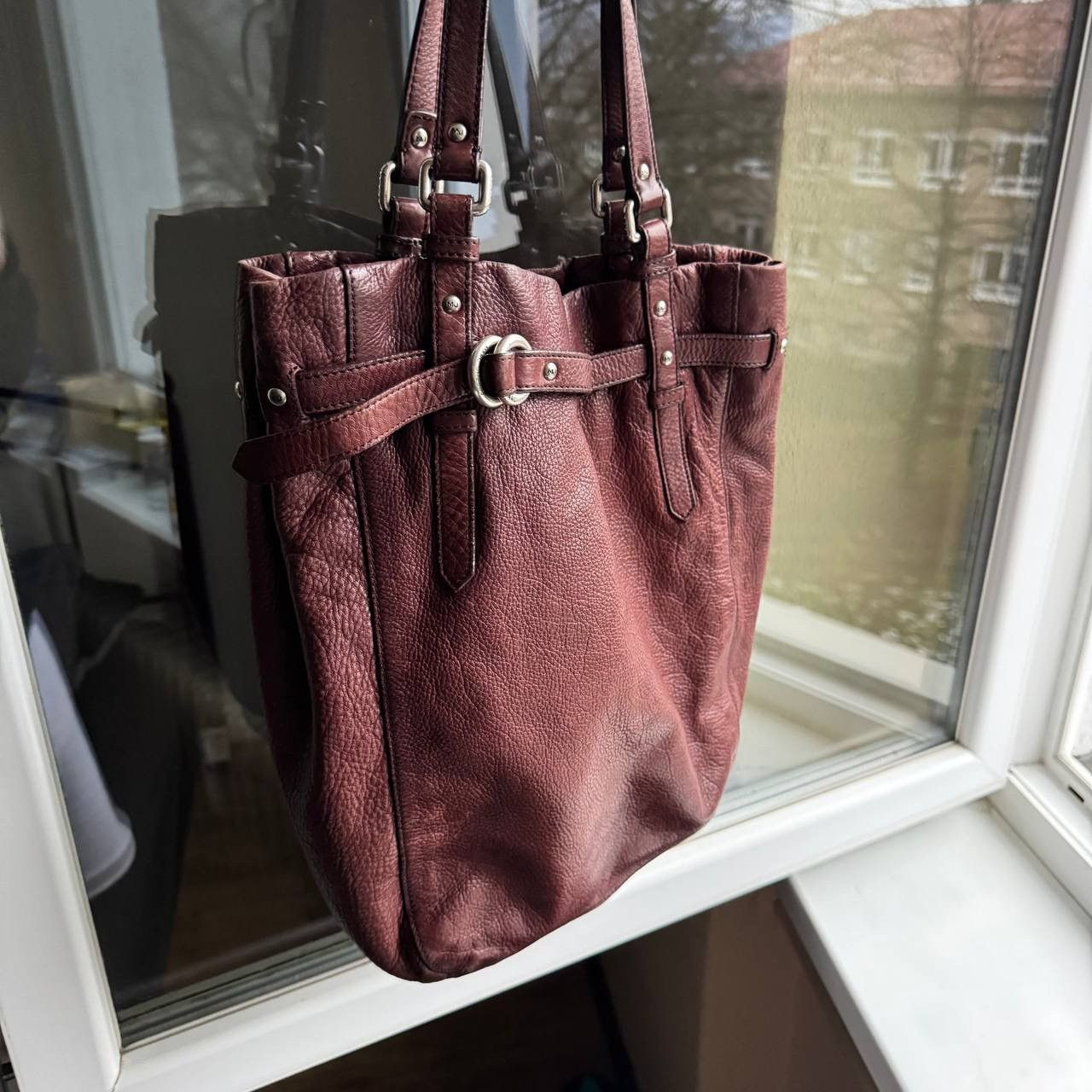 Marc Jacobs Marc Jacobs Burgundy Vintage Leather Bag Size ONE SIZE - 2 Thumbnail