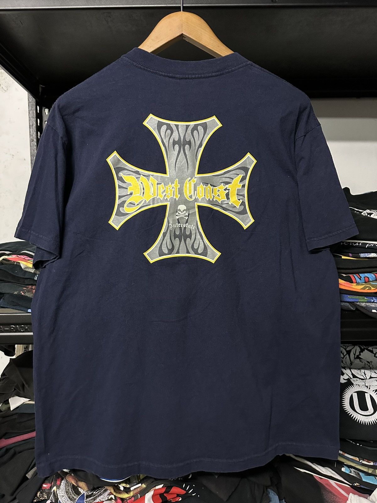 Vintage Vintage 90s West Coost Chopper Interstate Canter Tee Size US XL / EU 56 / 4 - 2 Thumbnail