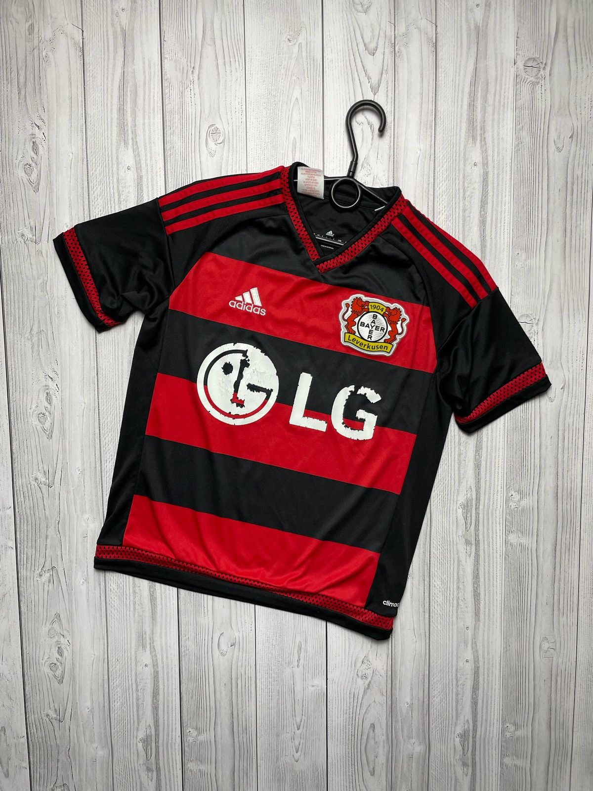 Adidas × Vintage Vintage adidas Bayern Leverkusen LG soccer jersey size Xs/S Size US XS / EU 42 / 0 - 1 Thumbnail