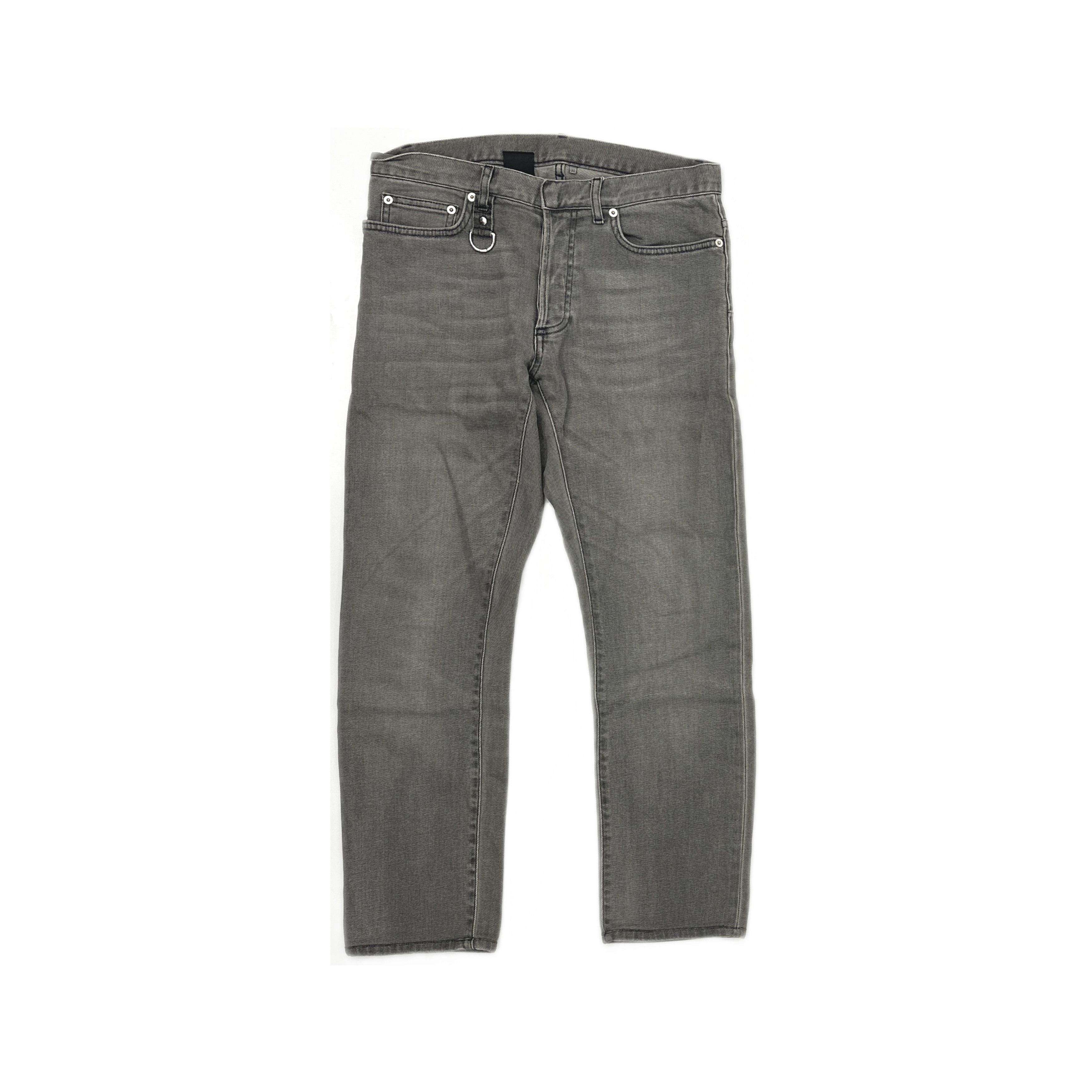 Dior × Hedi Slimane Dior Homme Denim Grey Pants Jeans Size 34