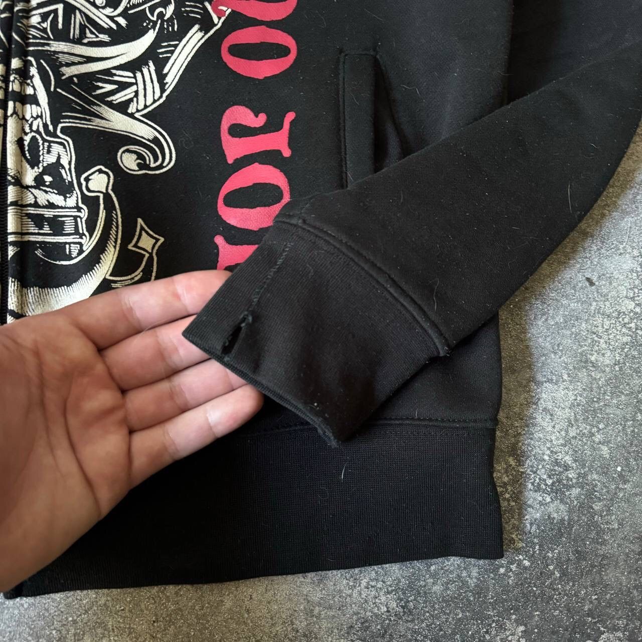 No Fear No Fear Y2K Vintage Joker Printed Zip Hoodie Size US L / EU 52-54 / 3 - 7 Thumbnail