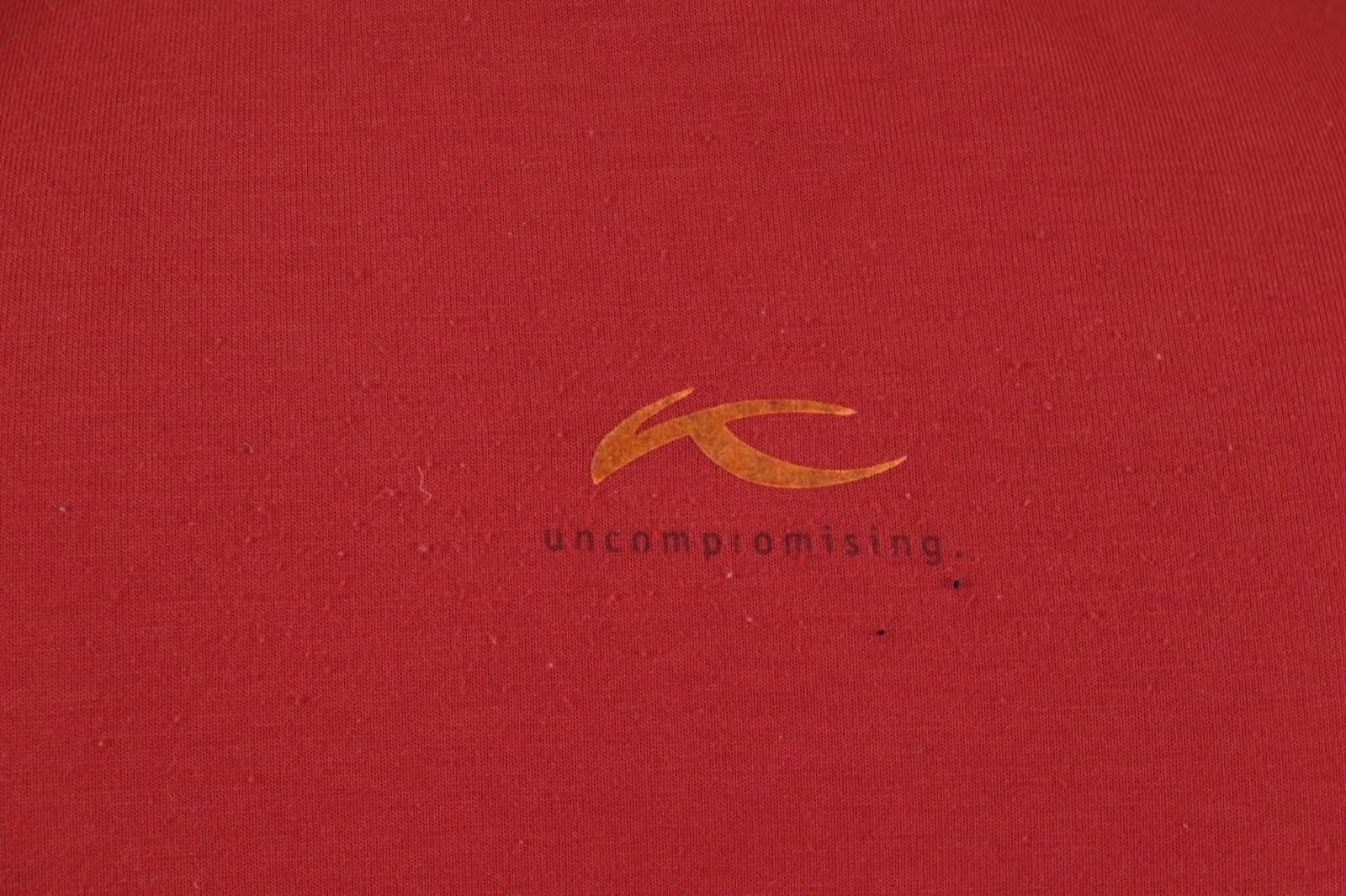 KJUS Men Kjus Red Uncopromising Big Logo T-Shirt Size 48 / M Size US M / EU 48-50 / 2 - 11 Thumbnail