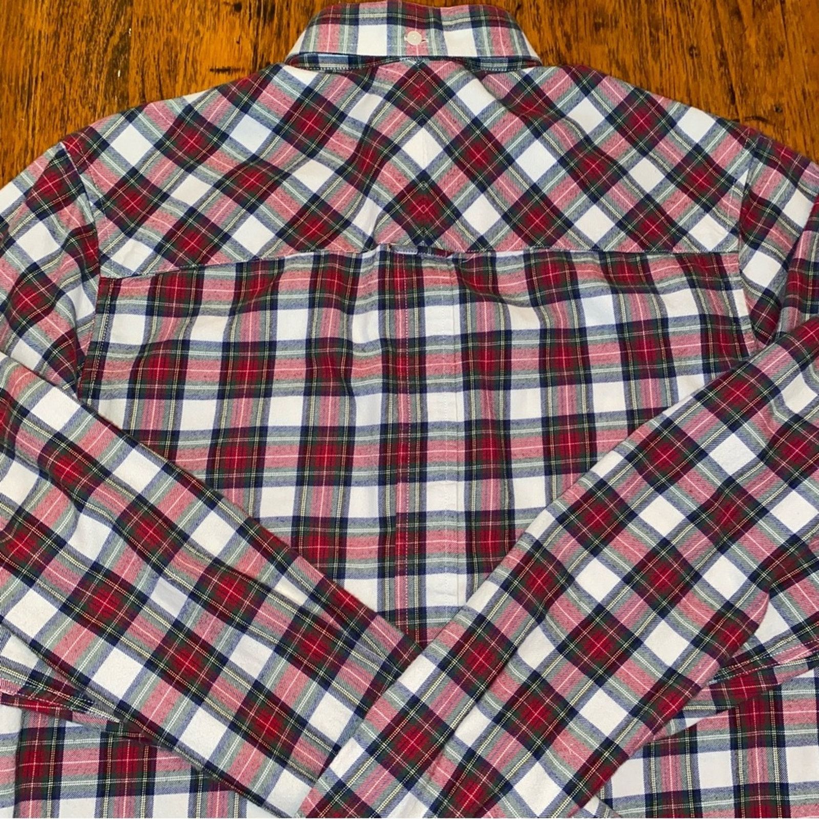 Fred Perry Fred Perry $275 Red White Plaid Flannel Button Down Shirt S Size US S / EU 44-46 / 1 - 11 Thumbnail