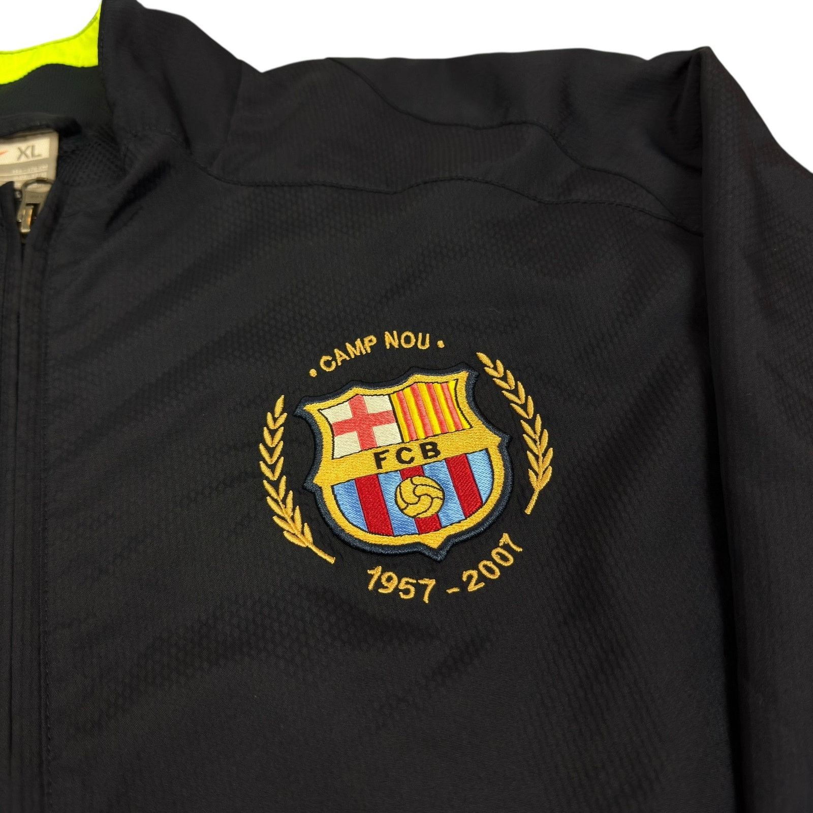 Nike Nike Black Full Zip FC Barcelona Football Jacket Size US S / EU 44-46 / 1 - 4 Thumbnail
