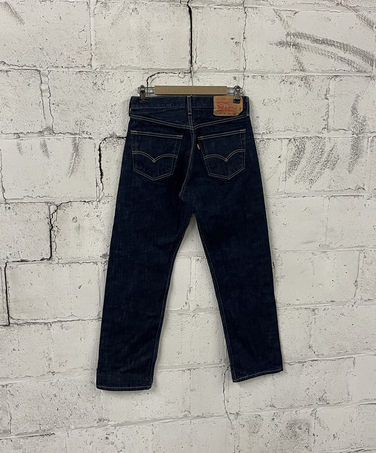 Levi's Levi’s 501XX boot cut dark wash denim button fly Size US 30 / EU 46 - 1 Thumbnail