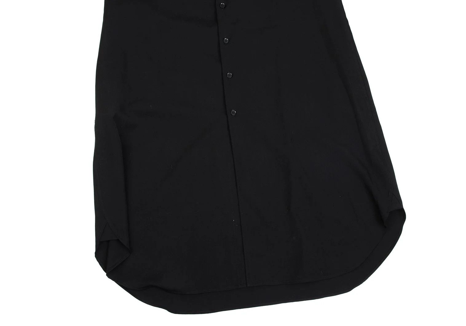 Yohji Yamamoto Yohji Yamamoto Wool Gabardine Long Shirt Size US L / EU 52-54 / 3 - 10 Thumbnail