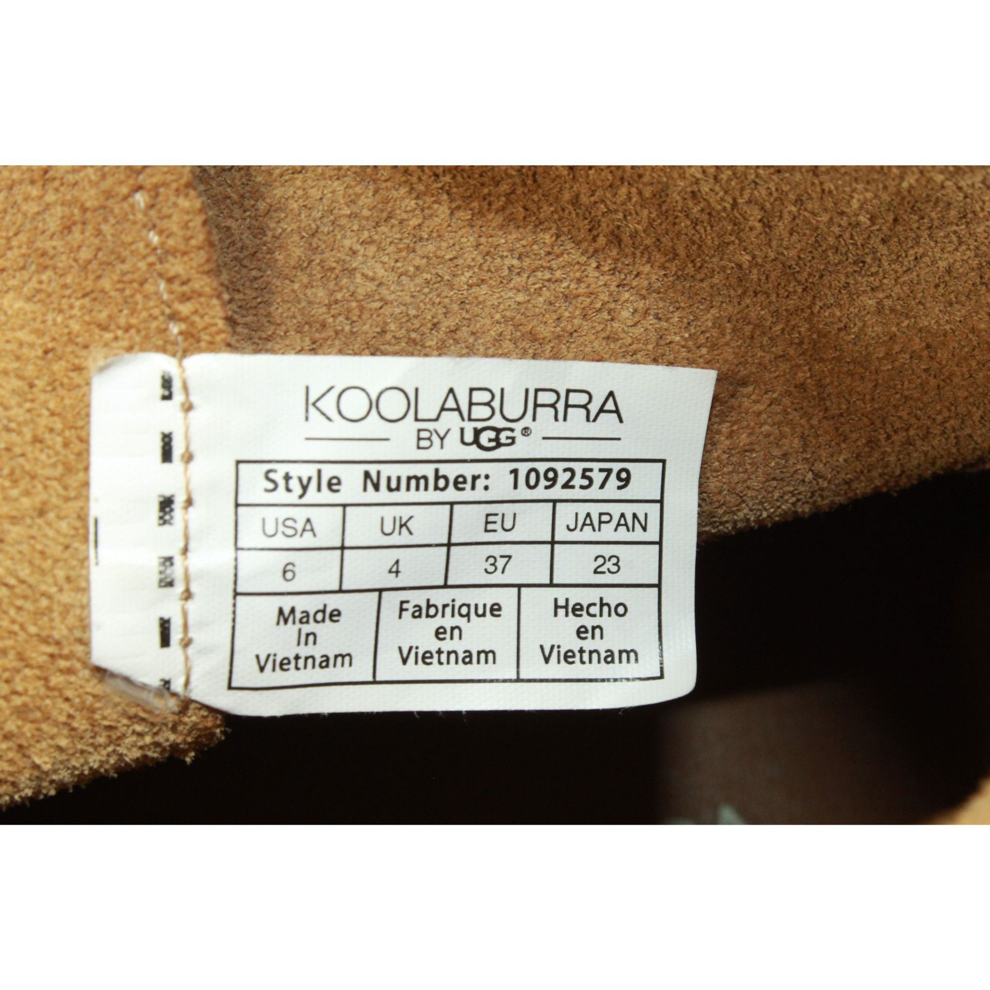 Koolaburra Koolaburra by UGG Skyller Chestnut Suede Bow Tassel Booties Size US 6 / IT 36 - 8 Thumbnail