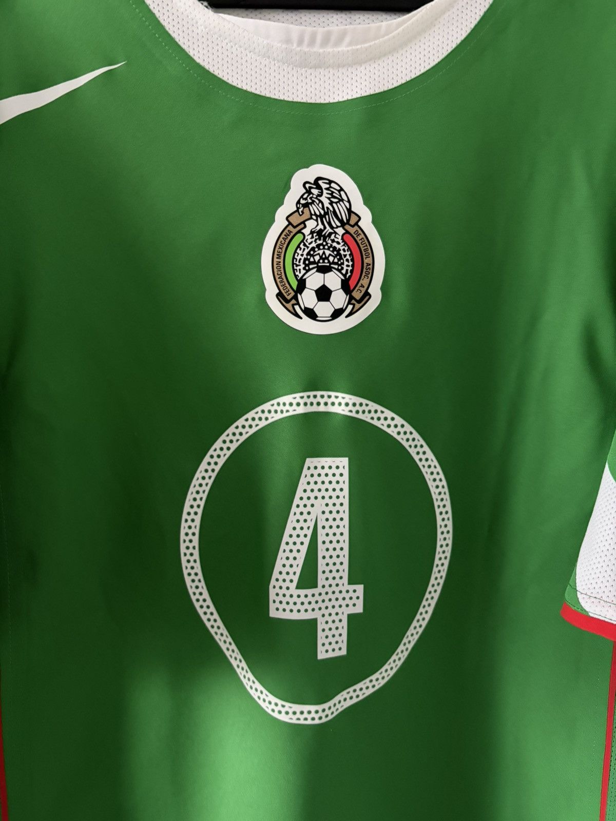 Mexico nike 2004 domowa Marquez meczowa limited Edition — zdjęcie 5