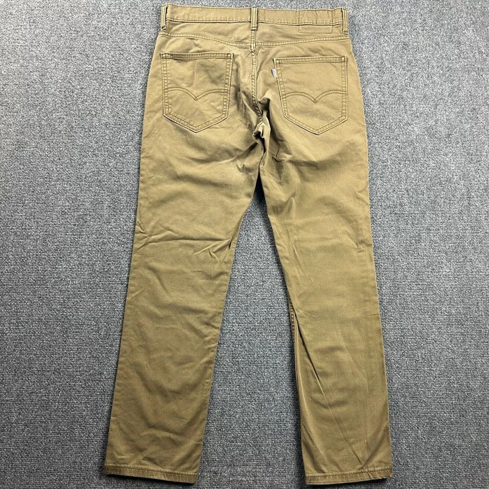 Levi's Levi's Pants Mens 32x30 Slim Straight Leg Cotton Distressed Size US 32 / EU 48 - 5 Thumbnail