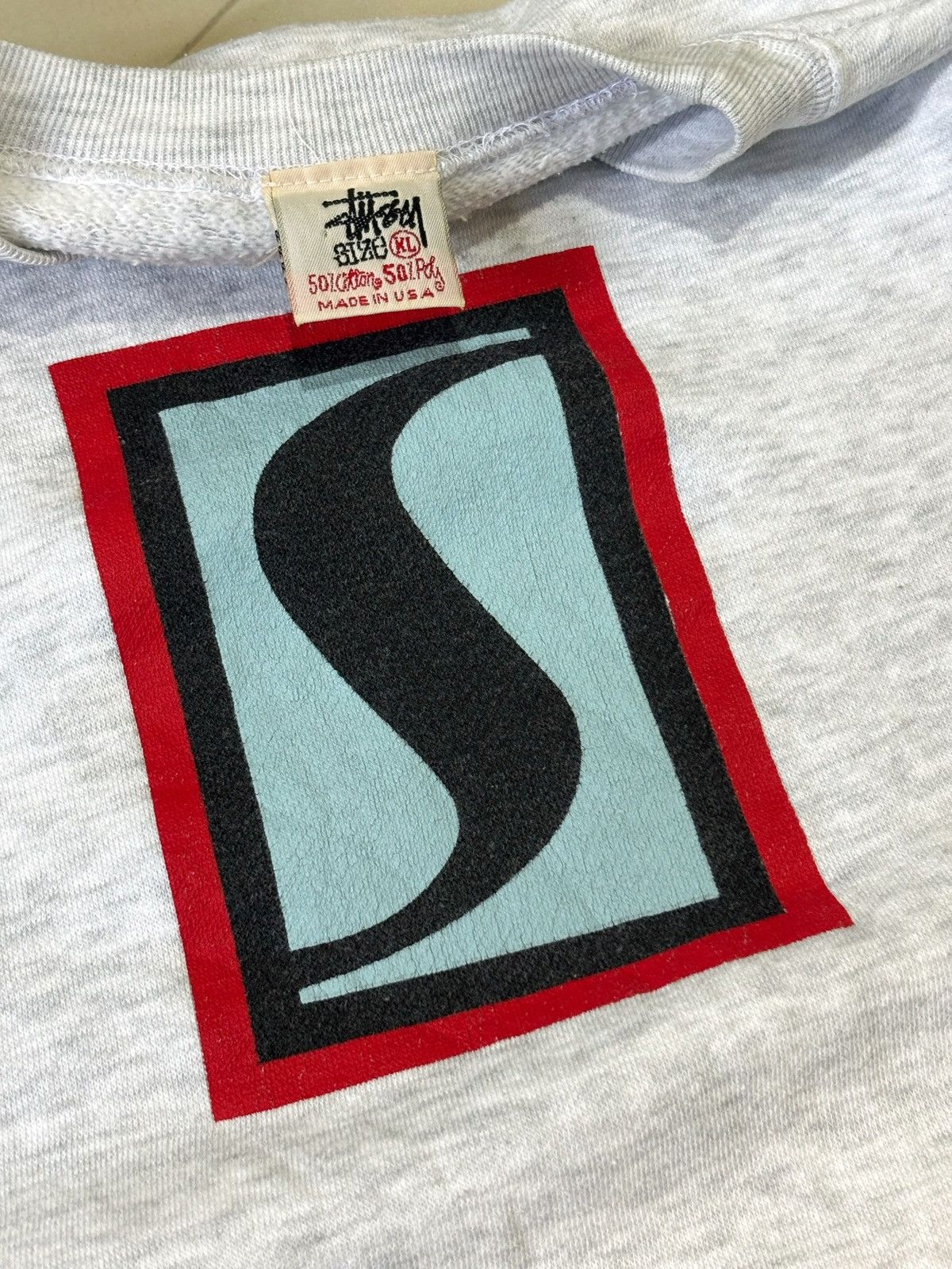 Stussy Rare Vintage Sweatshirt Stussy S Logo Size US XL / EU 56 / 4 - 3 Thumbnail