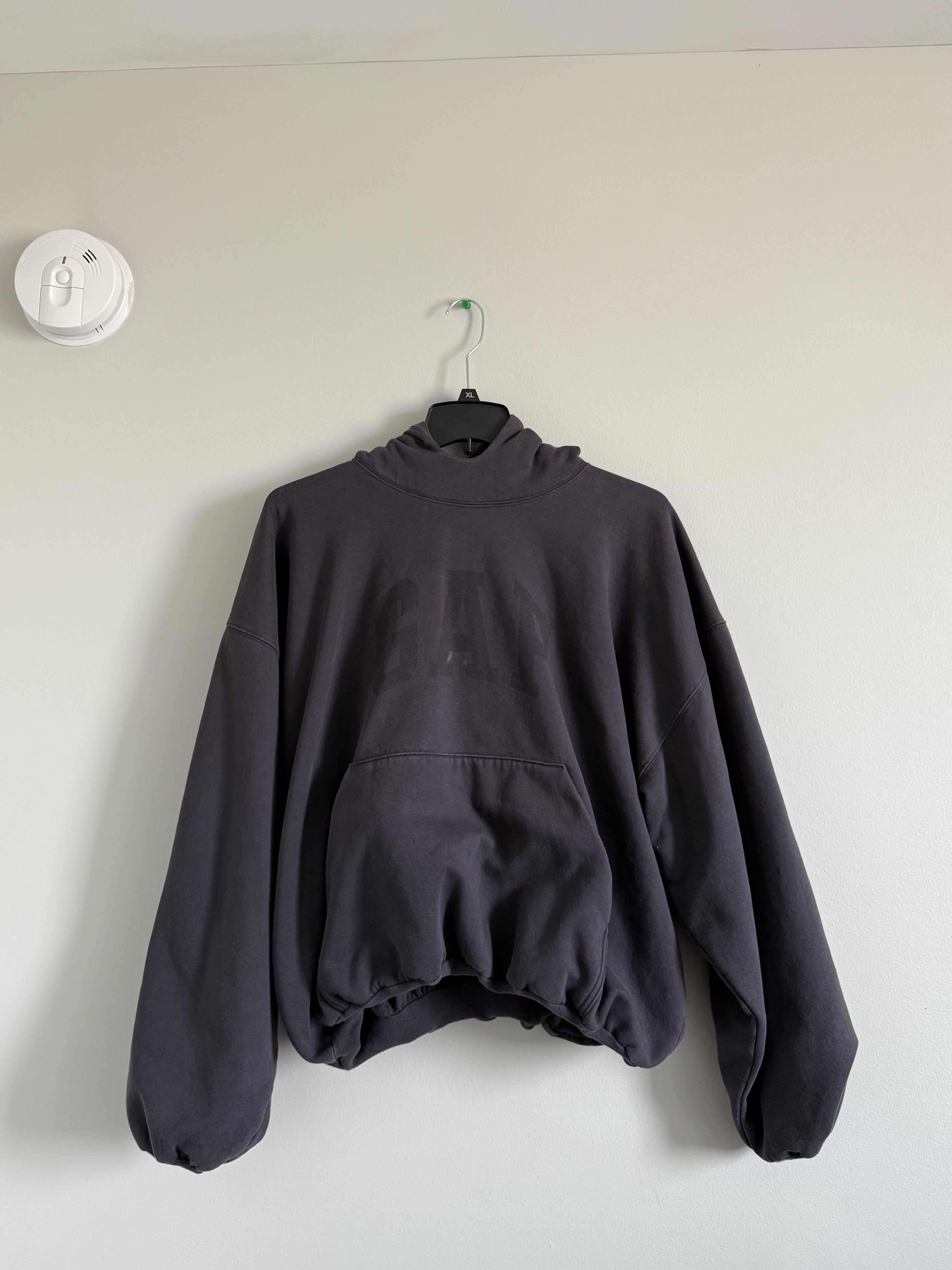 Gap × Kanye West Yeezy Gap Engineered by Balenciaga Dove Hoodie Dark Grey Size US S / EU 44-46 / 1 - 2 Thumbnail