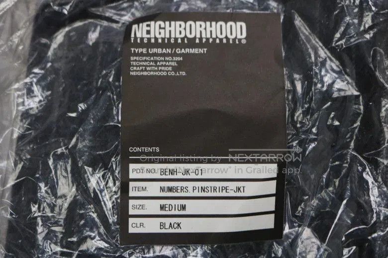 Neighborhood NEIGHBORHOOD NUMBERS PINSTRIPE JKT. Size US M / EU 48-50 / 2 - 8 Thumbnail