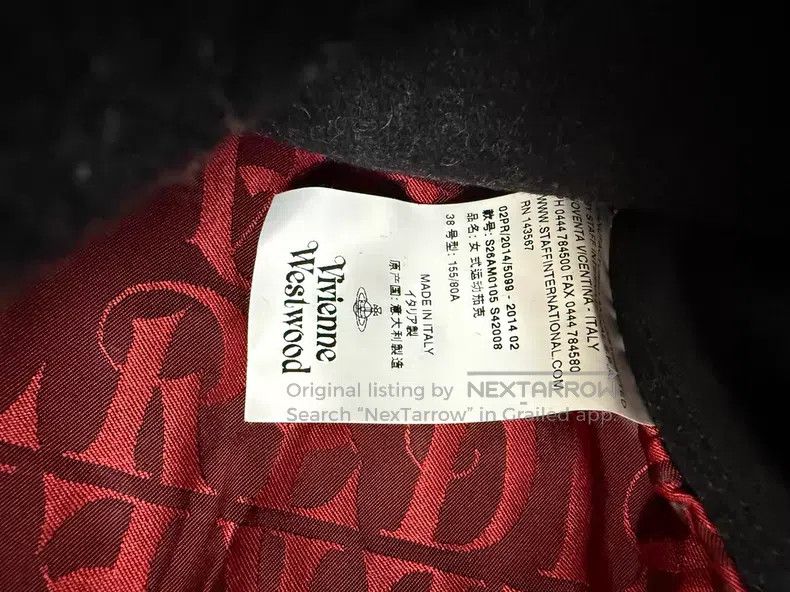 Vivienne Westwood Vivienne Westwood Red Label Irregular Overcoat Jacket Size XS / US 0-2 / IT 36-38 - 4 Thumbnail