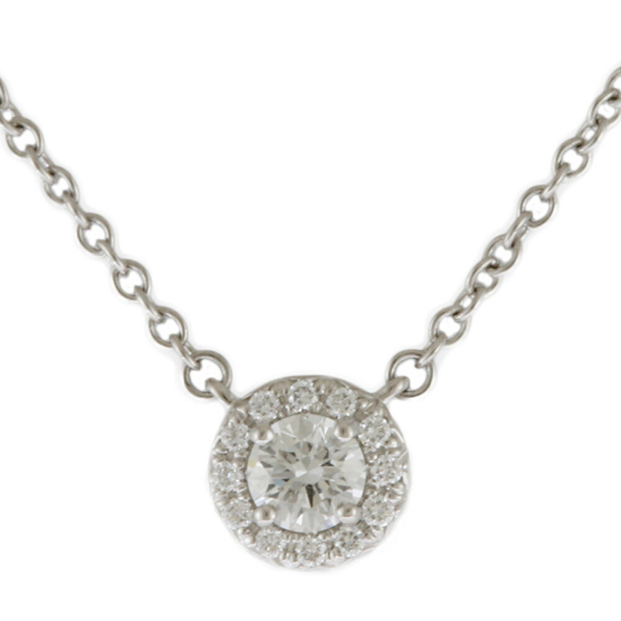 Tiffany & Co. Tiffany Soleste Necklace Pt950 Platinum Diamond Ladies ...