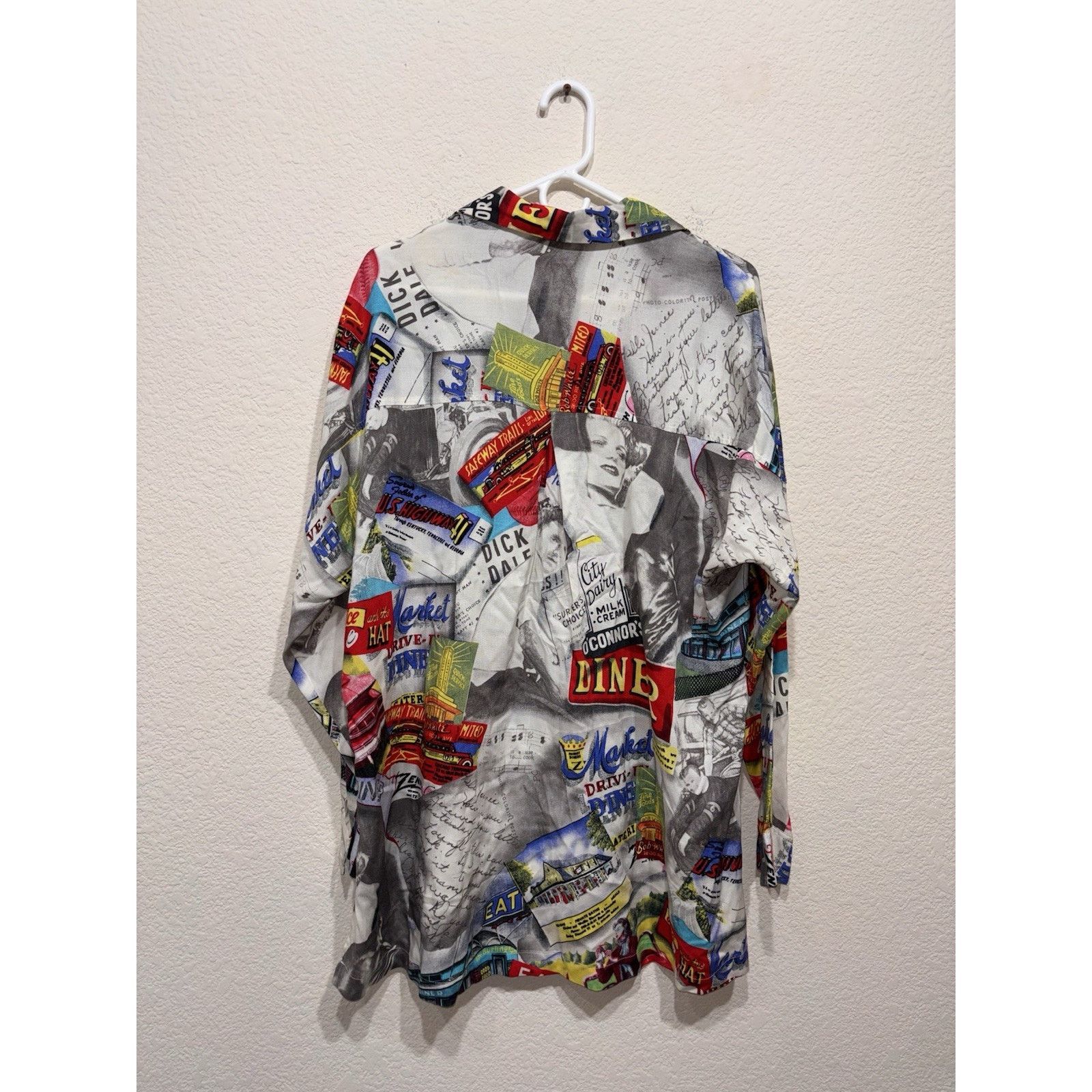 Island Shores Vintage Island Moon Shirt Dick Dale Retro Rare 80s Medium Size US M / EU 48-50 / 2 - 8 Thumbnail