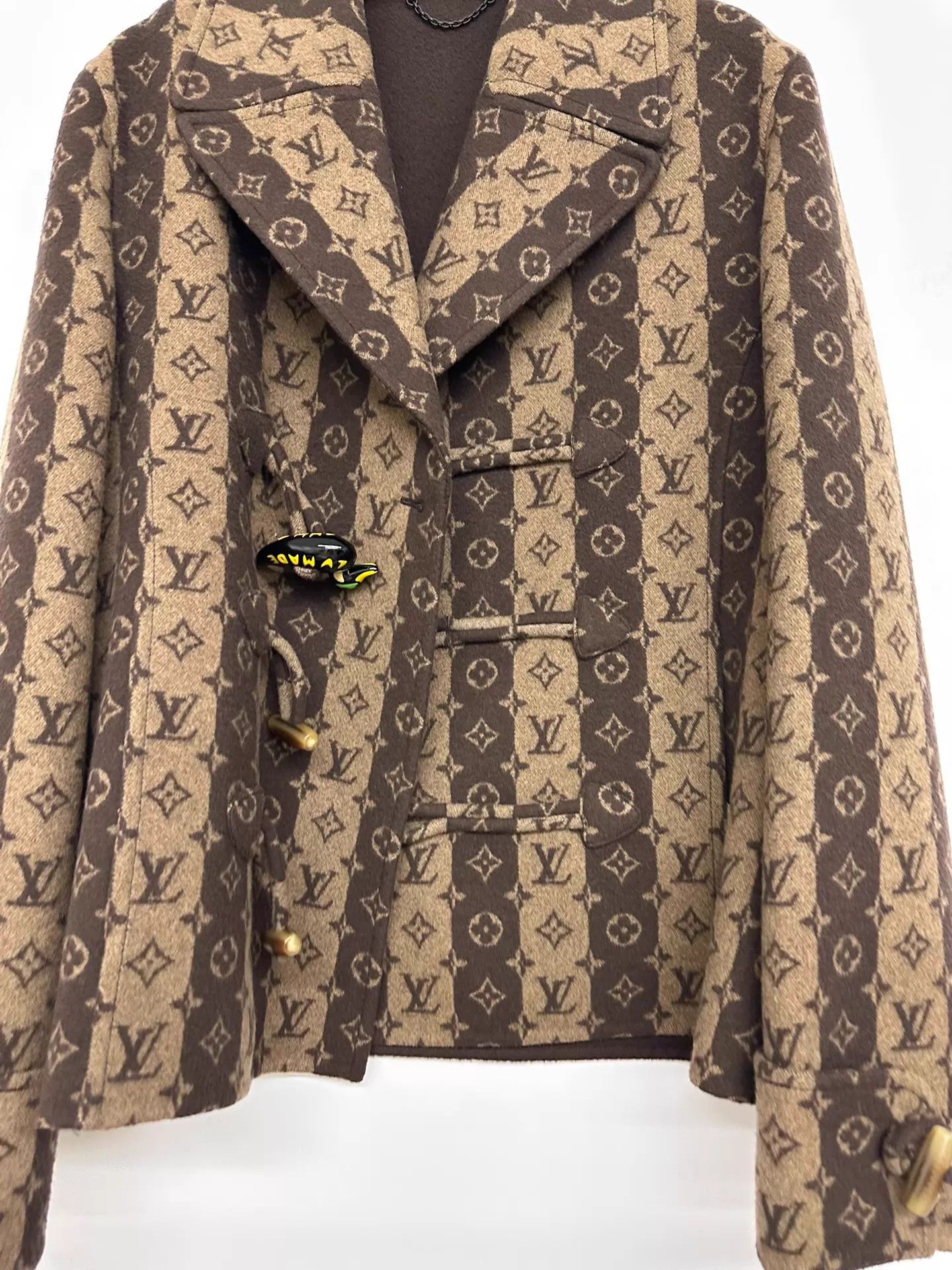 Louis Vuitton Louis Vuitton All Over Print Overcoat 46 Size US S / EU 44-46 / 1 - 4 Thumbnail