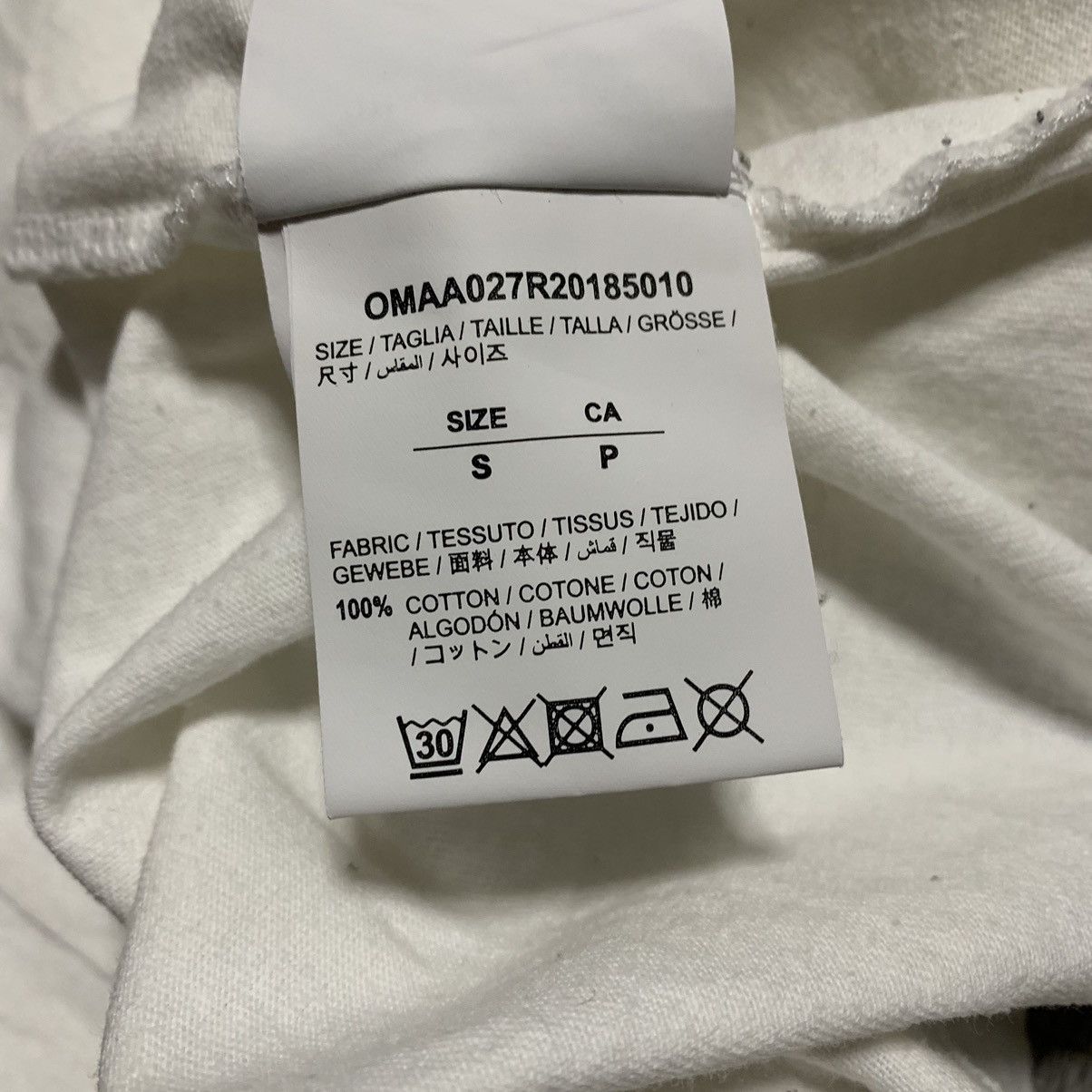 Off-White Off White Small Arrows 3D White Tee Virgil Abloh Size US S / EU 44-46 / 1 - 10 Thumbnail