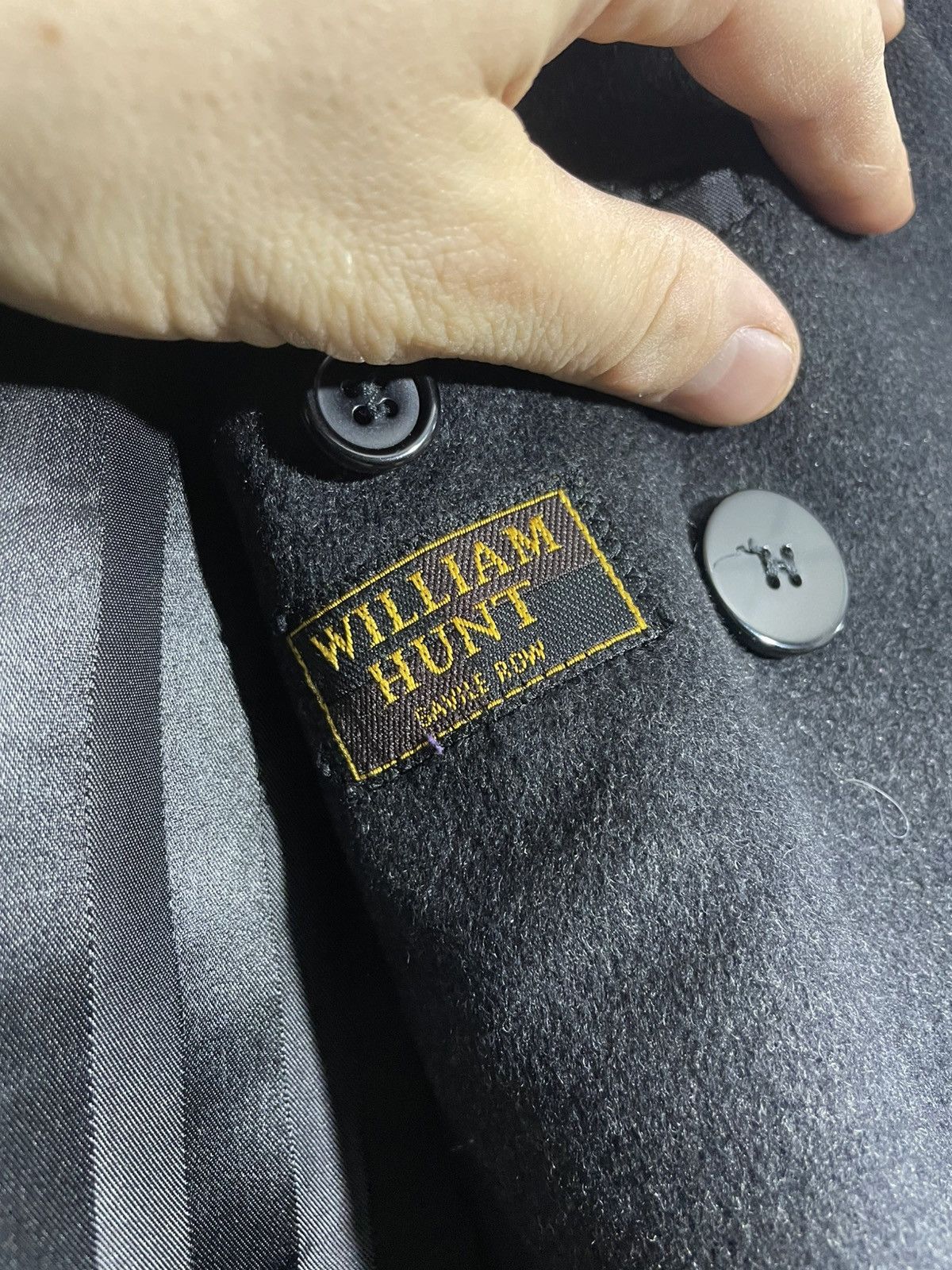William Hunt Wool Double Breasted size Uk 38