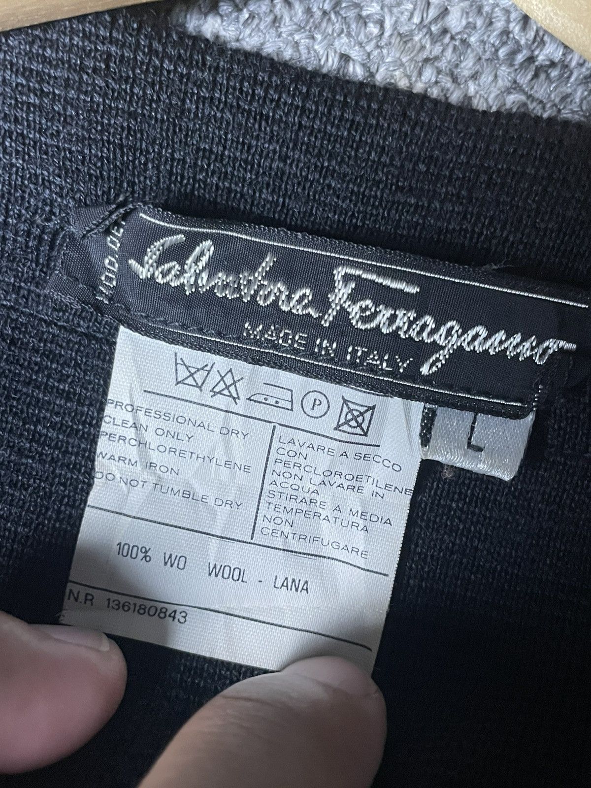 Salvatore Ferragamo Vintage Salvatore Ferragamo Midi Dress (144) Size L / US 10 / IT 46 - 5 Thumbnail