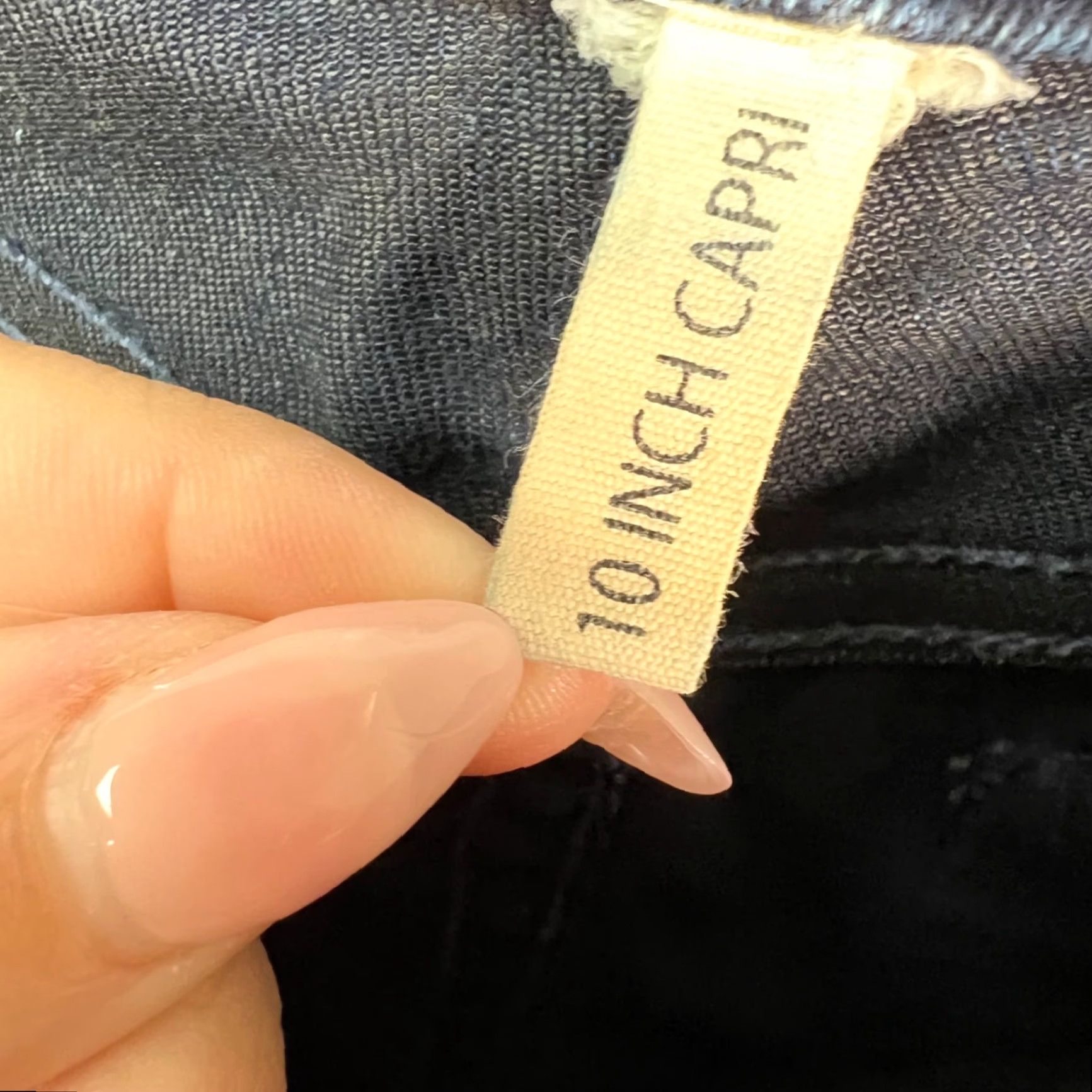 Rag & Bone VINTAGE Rag & Bone Jeans Skinny 24 10-Inch Capri Dark Wash Denim Stretch 5-Pocket Womens Boys? Size 42" / US 20 - 4 Thumbnail