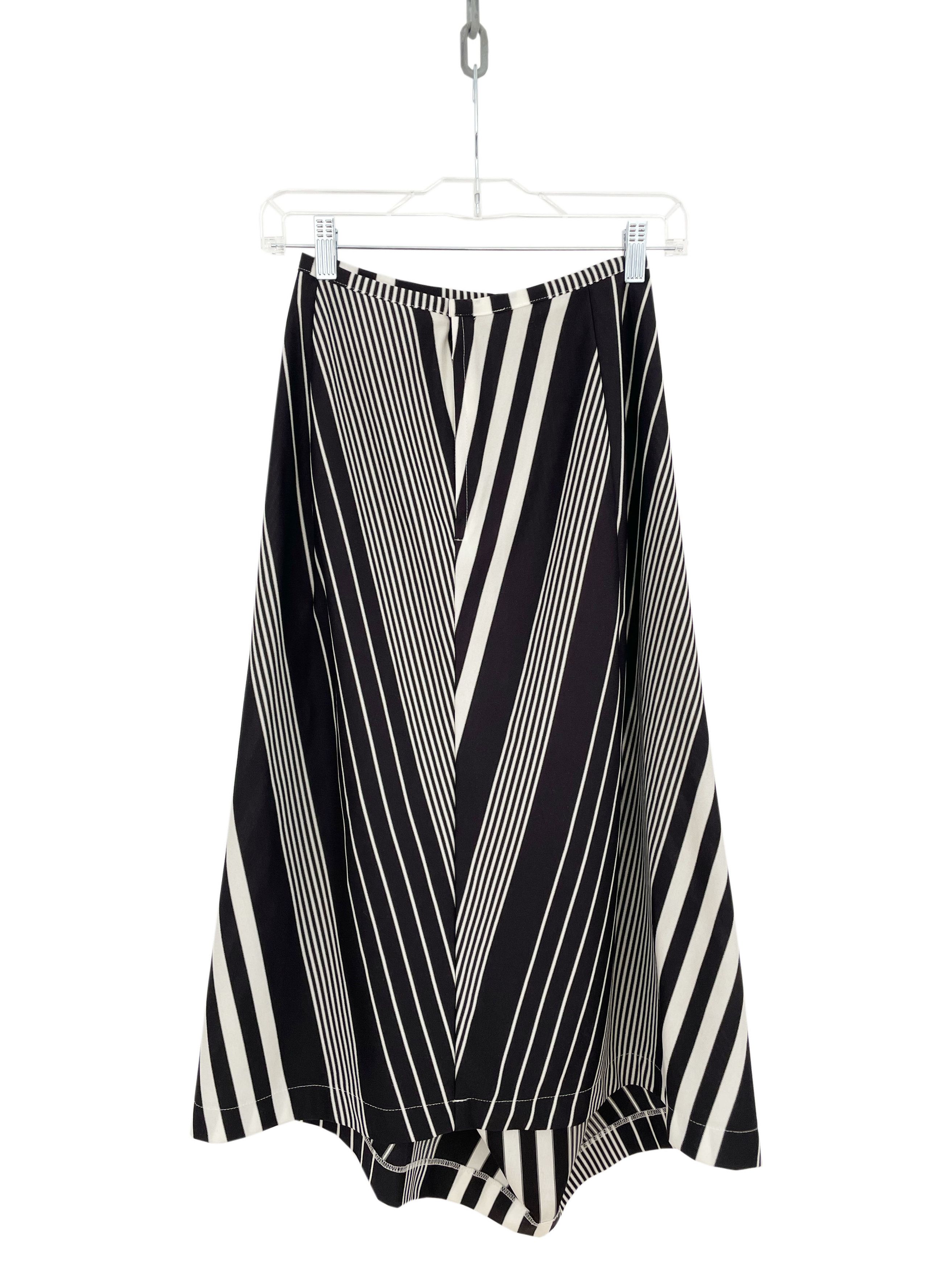 Comme des Garcons 1995 Striped Maxi Skirt Size 24" / US 00 / IT 34 - 1 Thumbnail
