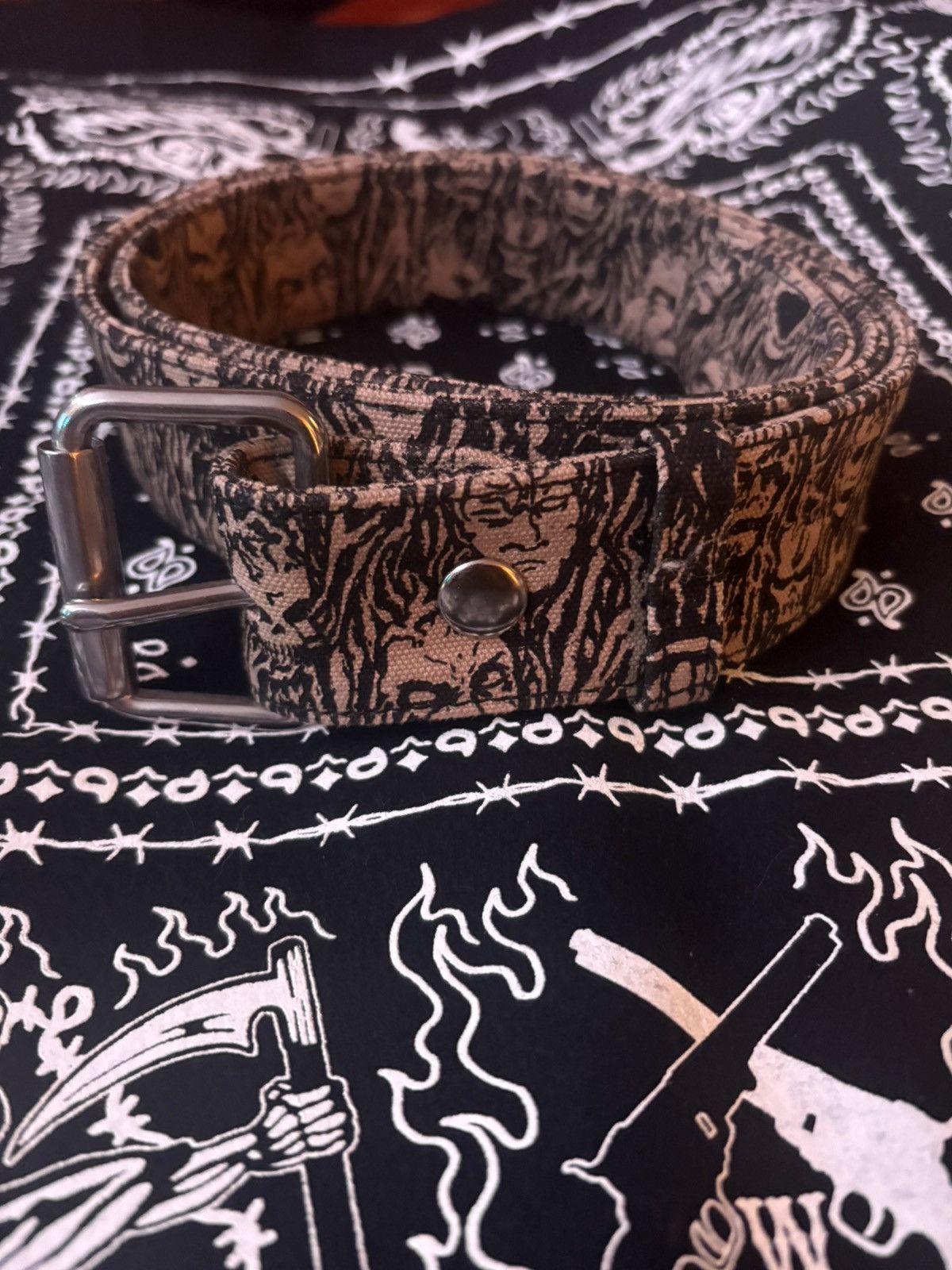 Warren Lotas Warren Lotas “Wall of Flesh” Belt Size ONE SIZE - 1 Thumbnail