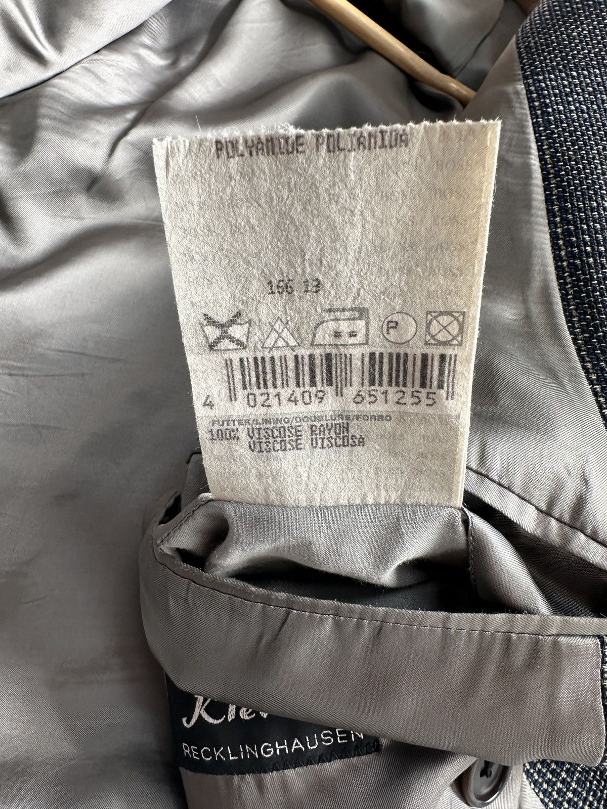 Hugo Boss HUGO BOSS Vintage Ared Double-Breasted Wool Blazer Jacket Size 42R - 13 Thumbnail