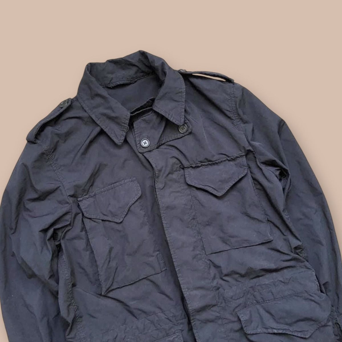 Aspesi ASPESI Navy Blue Mini Filed Jacket Size US S / EU 44-46 / 1 - 5 Thumbnail
