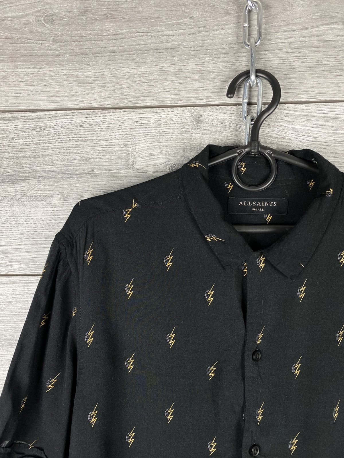 Allsaints Allsaints Hawaii Short Sleeve Shirt Button Up Size US S / EU 44-46 / 1 - 2 Thumbnail