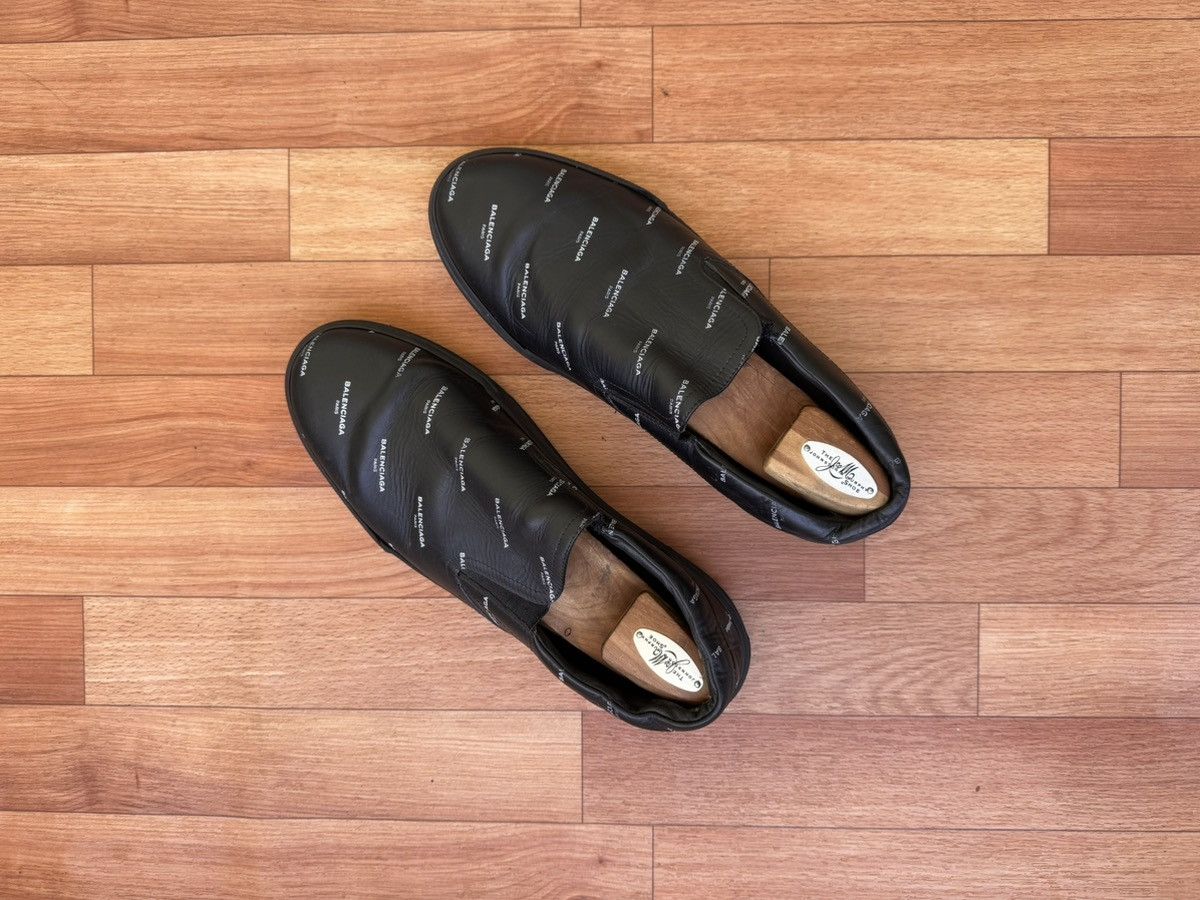 Balenciaga Balenciaga print slip on sneakers Size US 12 / EU 45 - 7 Thumbnail