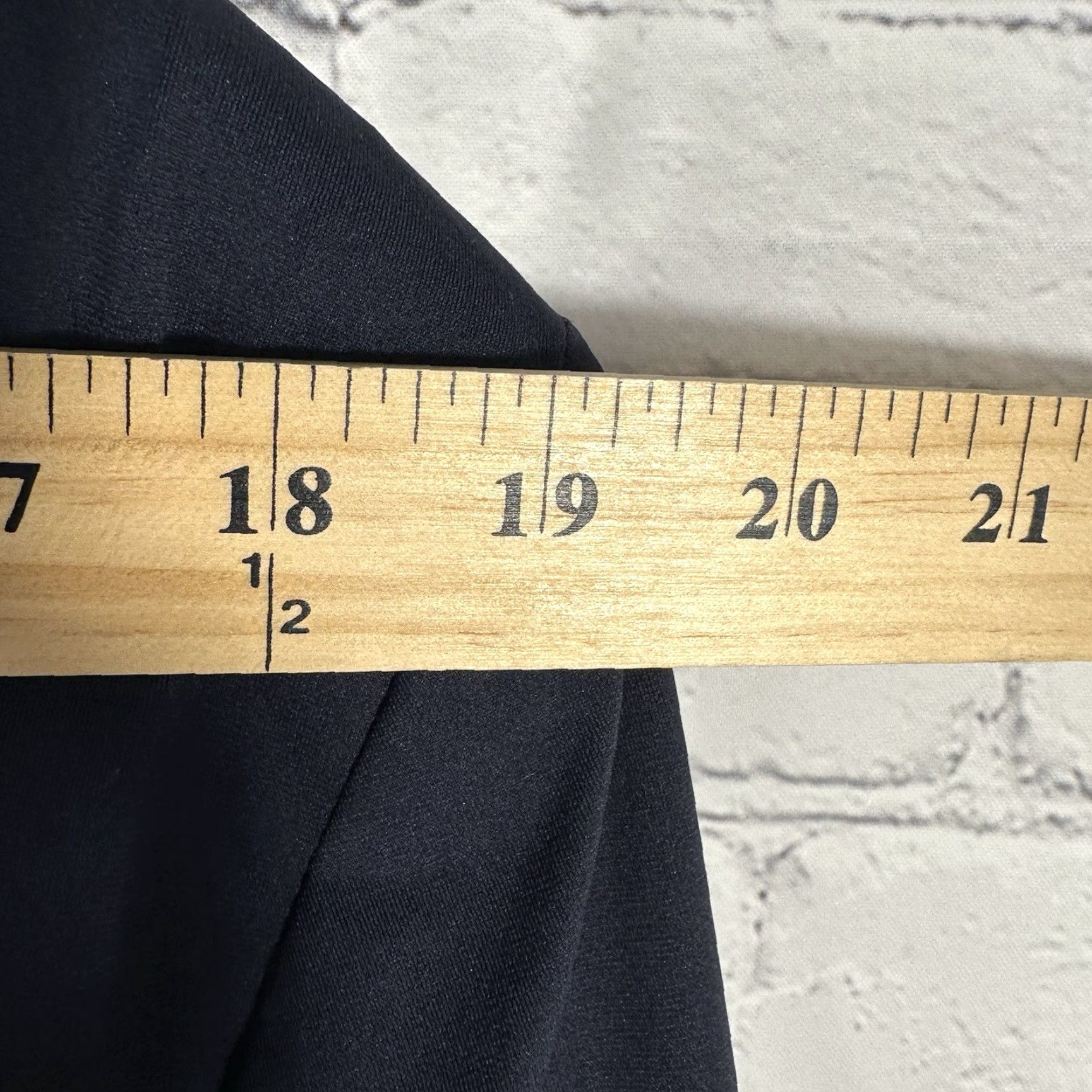 Vintage Twillory Blazer Sport Coat Mens 44L Blue Solid Long Jacket Notch Lapel Double-Vented Stretch Performance Size 44R - 5 Thumbnail