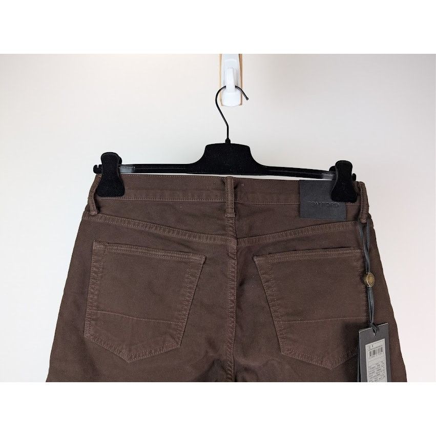 Tom Ford o1rshd1 Straight-Fit Denim Jeans in Brown Size US 32 / EU 48 - 12 Thumbnail