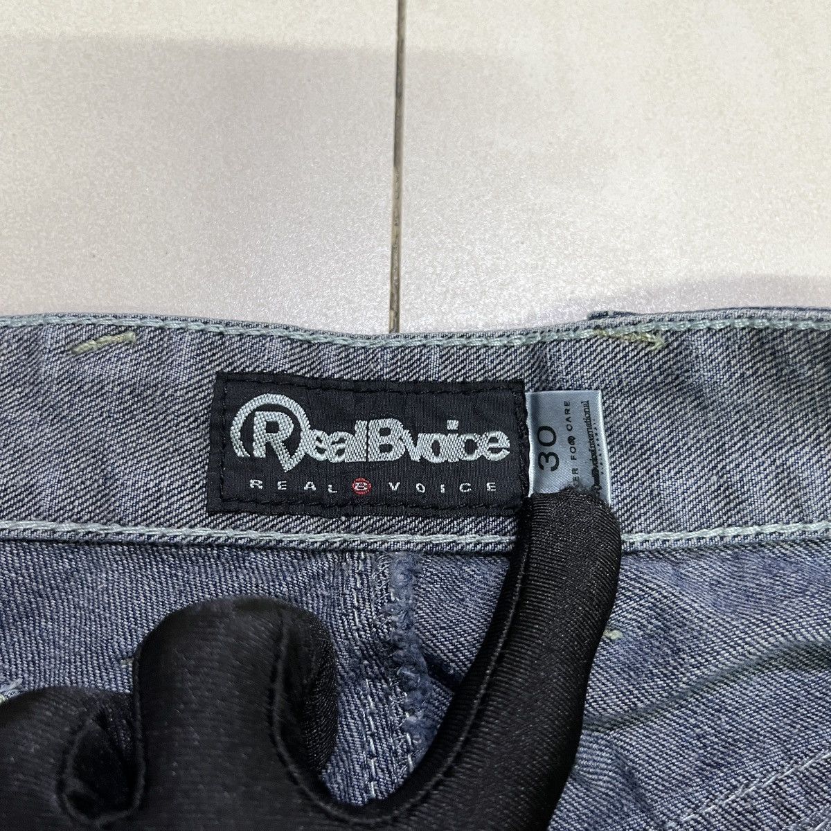 If Six Was Nine × Japanese Brand × PPFM Real B Voice Baggy Printed Jeans Size US 31 - 6 Thumbnail