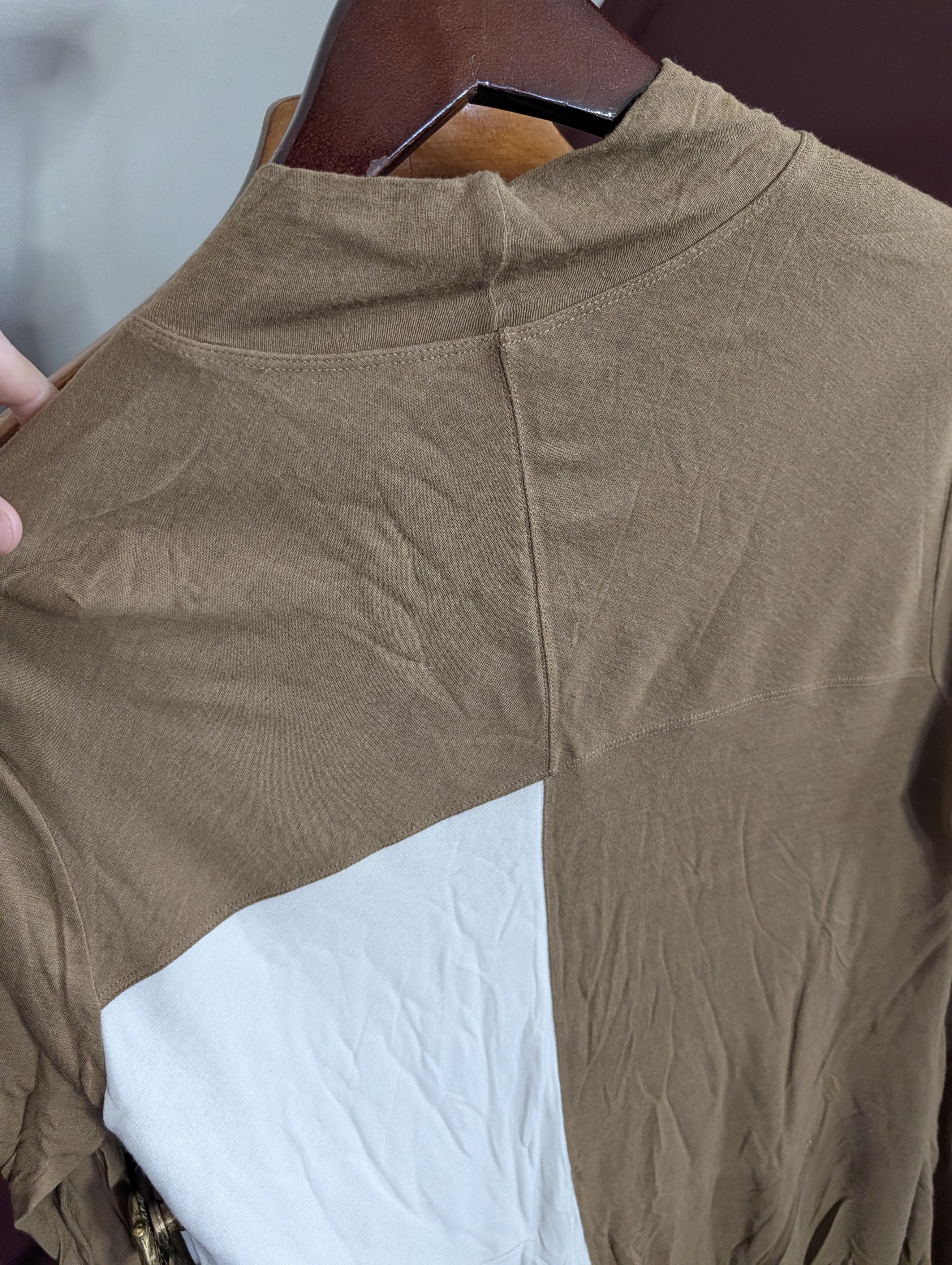 Rick Owens FW15 Sphinx layered draped virgin wool longline sweater Size US M / EU 48-50 / 2 - 10 Thumbnail