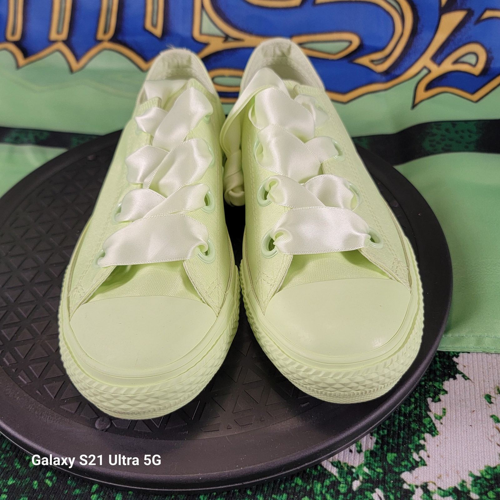 Converse Converse Chuck Taylor All StarLow Tinker Bell 661876C Sz JR4 Size US 5.5 / IT 35.5 - 4 Thumbnail