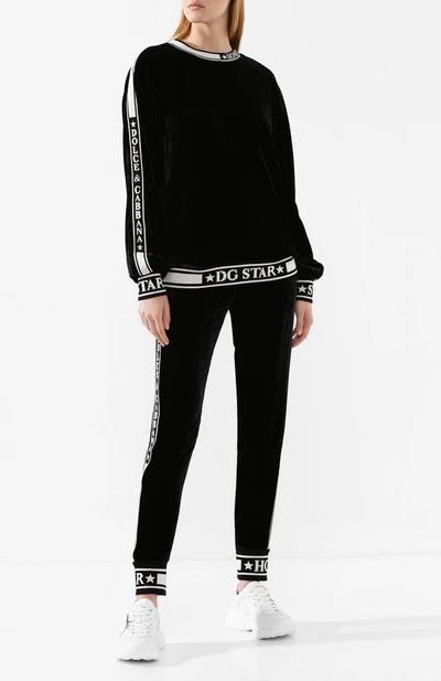 Dolce & Gabbana o1y0925 Jogger in Black Size 26" / US 2 / IT 38 - 4 Thumbnail