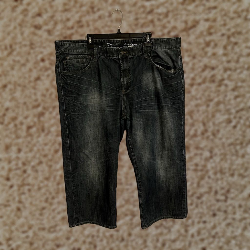 Vintage I Jeans by Buffalo Taylor Easy Straight Medium Wash Denim Jeans Men's 44x27 Blue Size US 44 / EU 60 - 1 Thumbnail