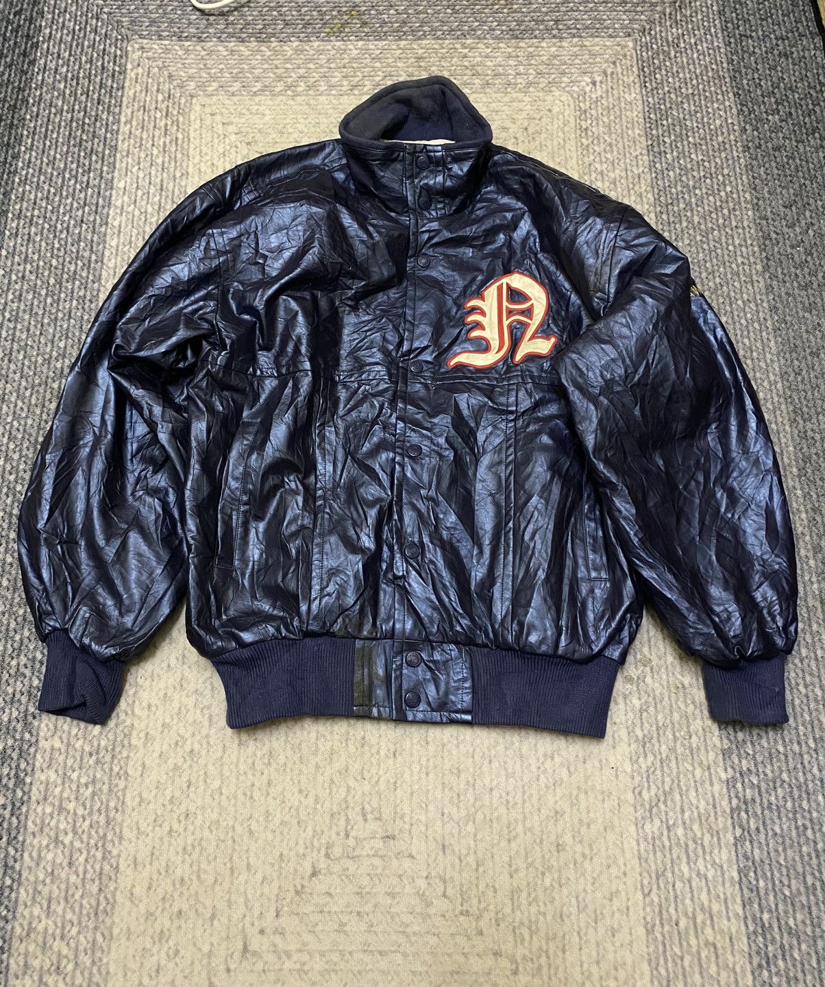 Japanese Brand Vintage Zett Ground Coat Japan Baseball Coated Jacket Size US L / EU 52-54 / 3 - 1 Thumbnail